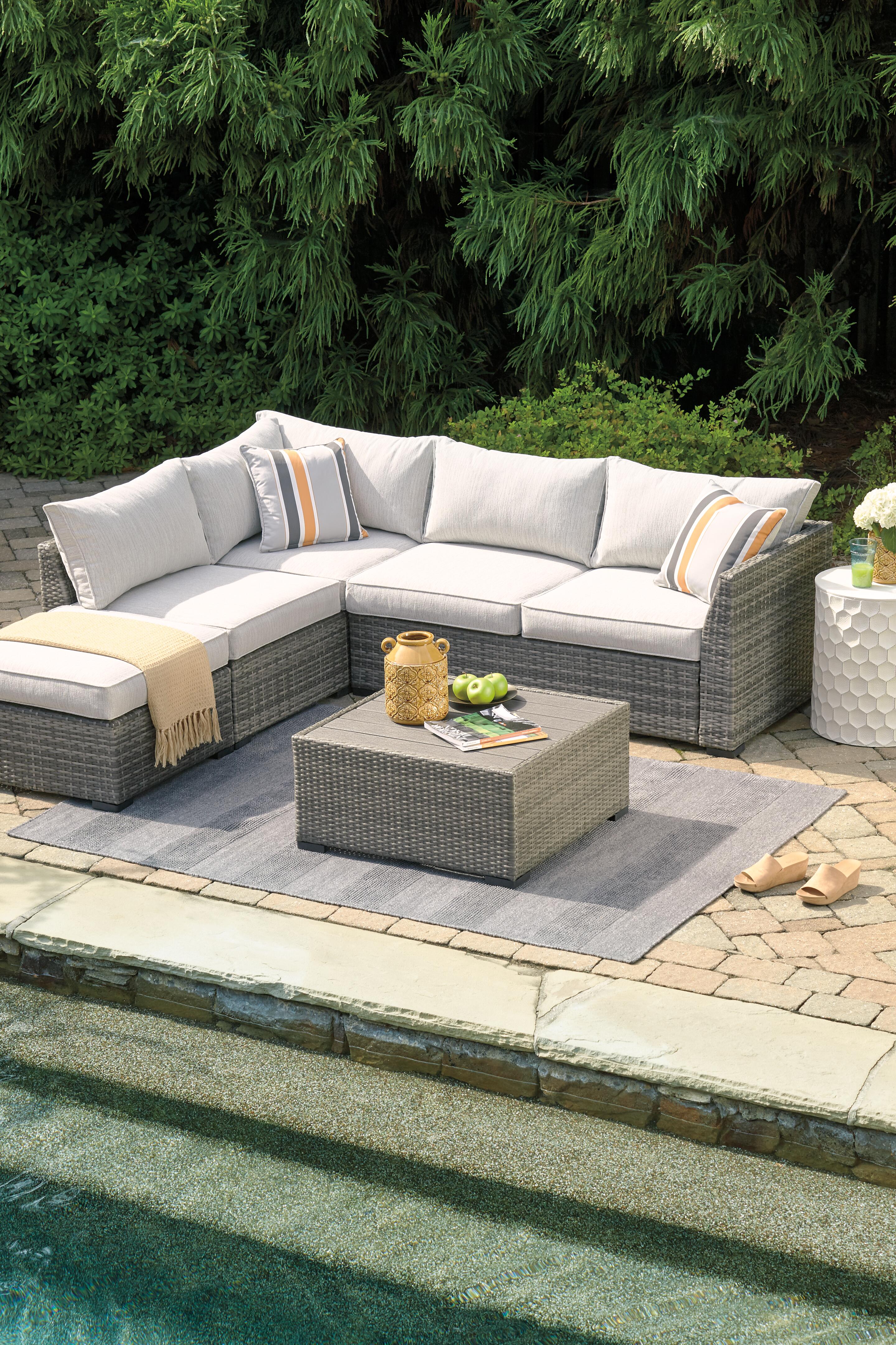 Cherry Point 4-piece Outdoor Sectional Set - image 9