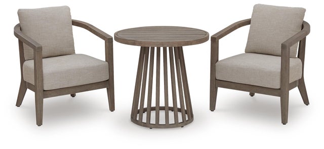 Sunset Lake 3-Piece Outdoor Chairs and Table Set