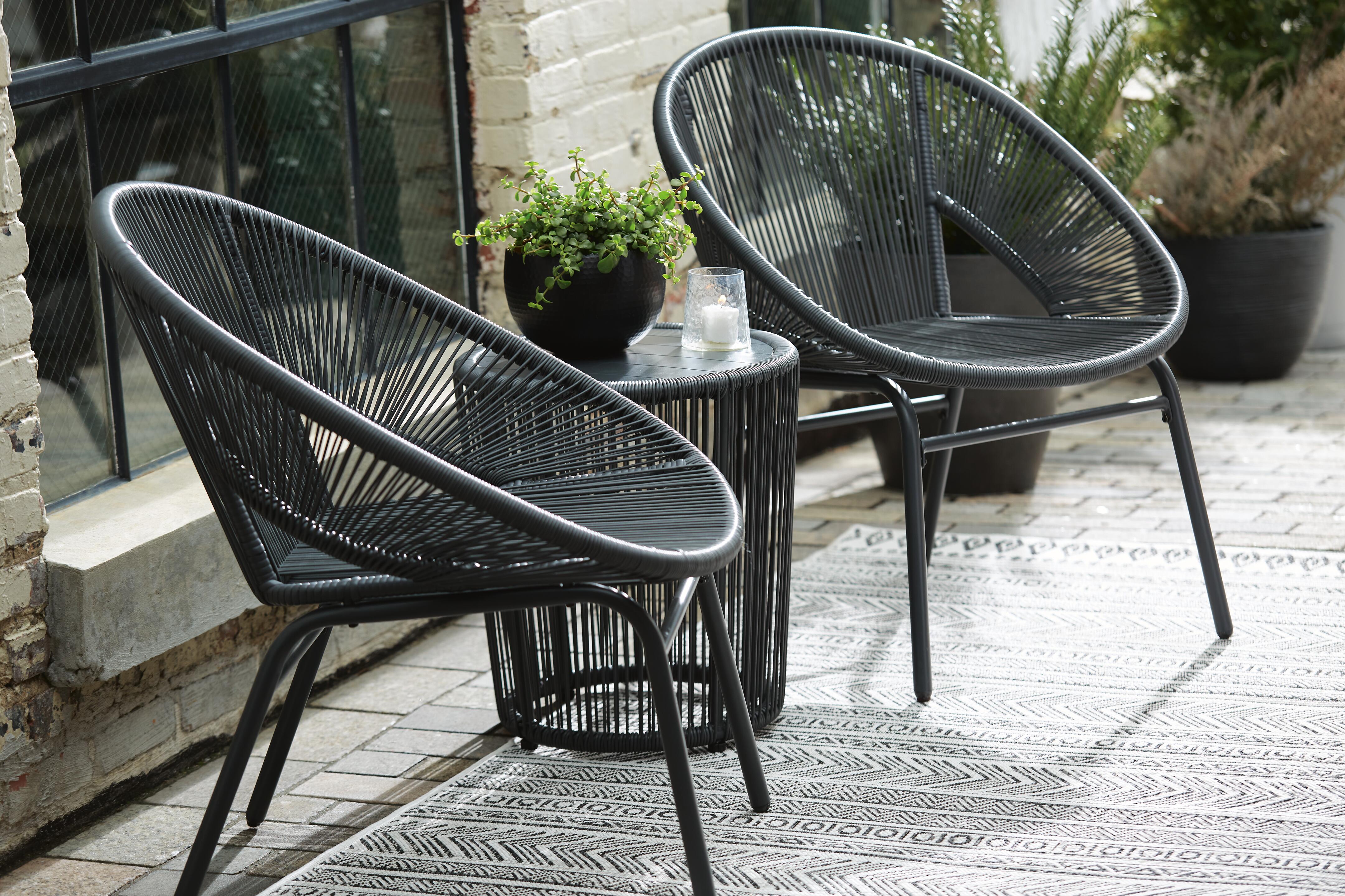 Mandarin Cape Outdoor Table and Chairs (Set of 3) - image 10