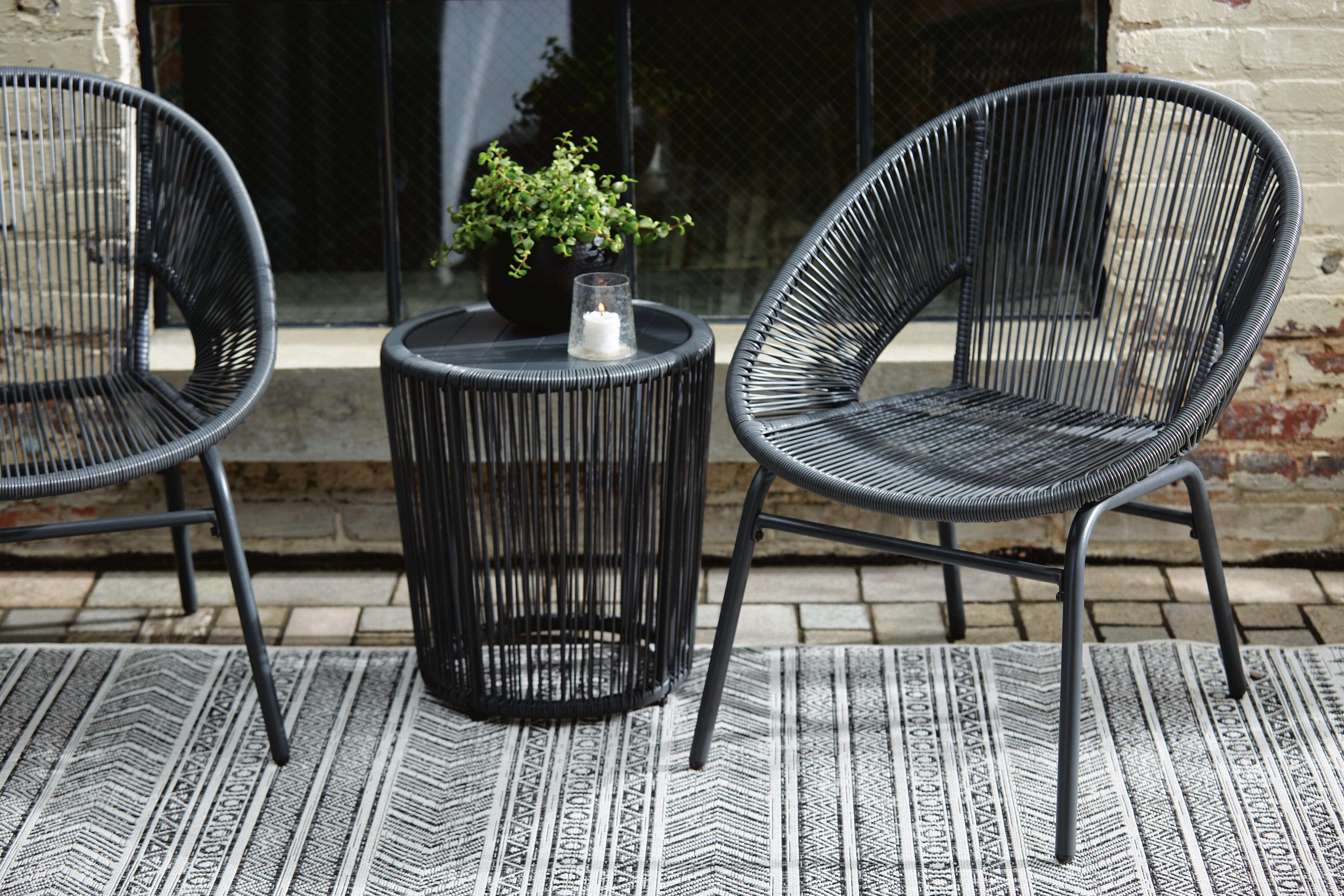 Mandarin Cape Outdoor Table and Chairs (Set of 3) - image 11