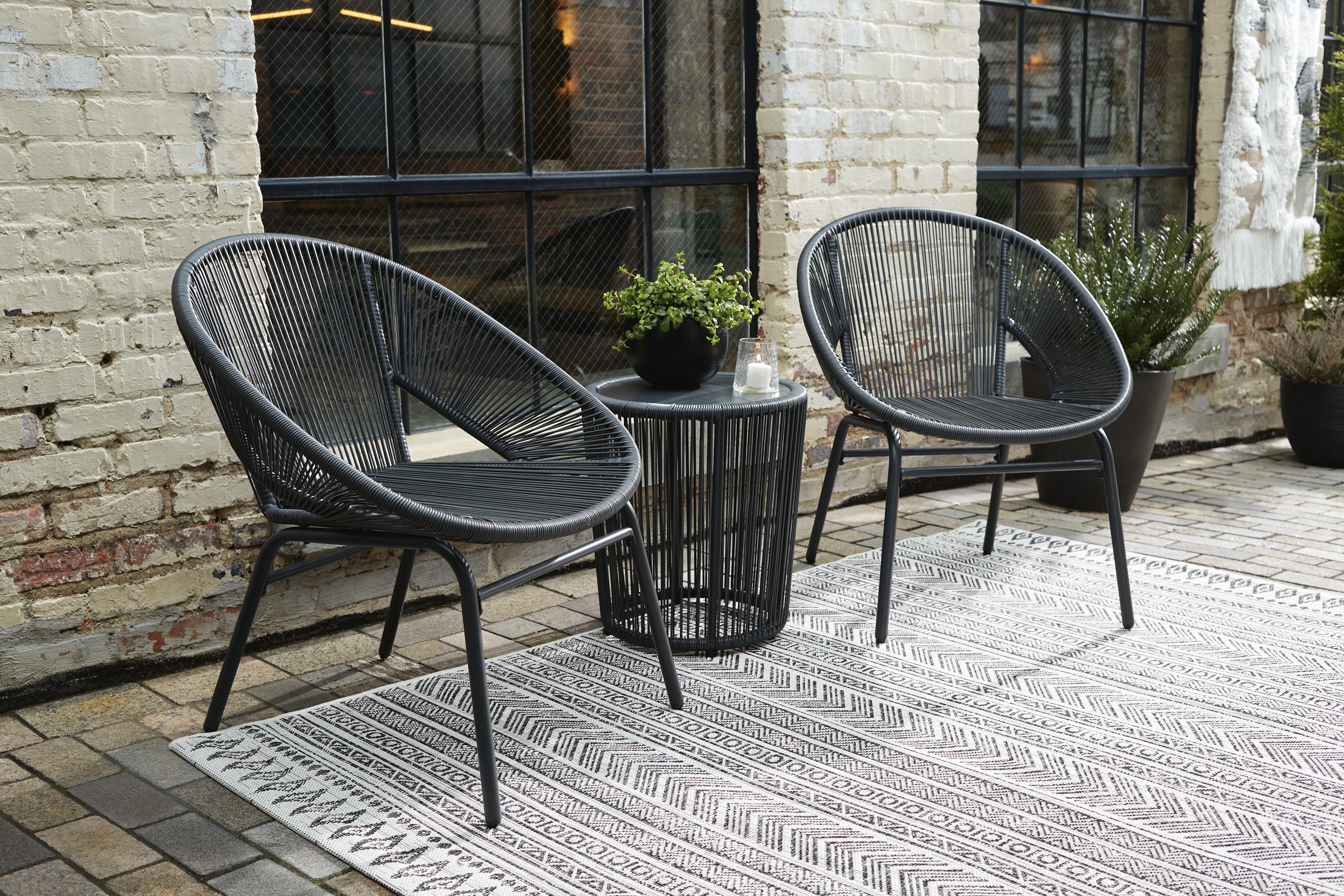 Mandarin Cape Outdoor Table and Chairs (Set of 3) - image 1