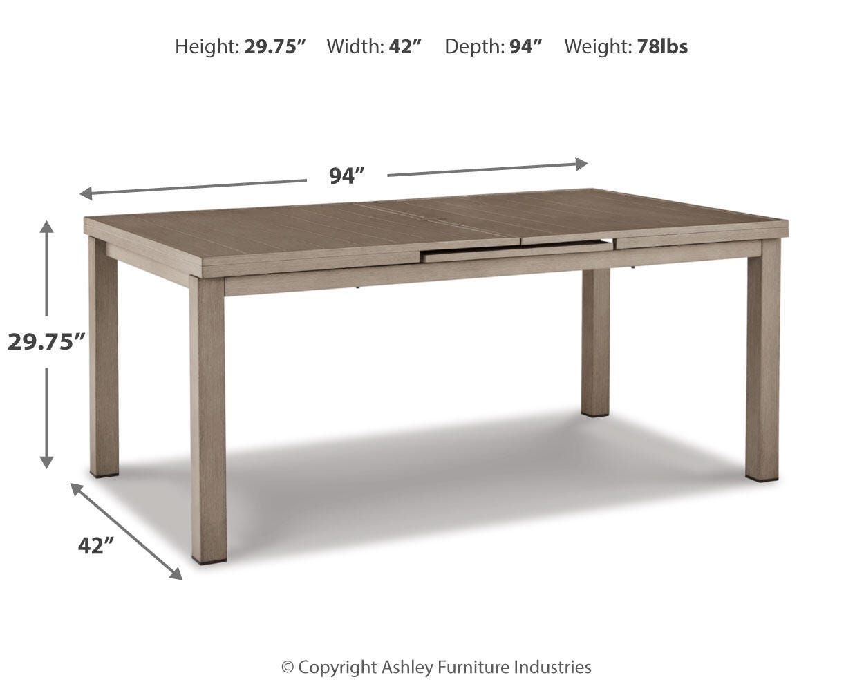 Beach Front Dimensions