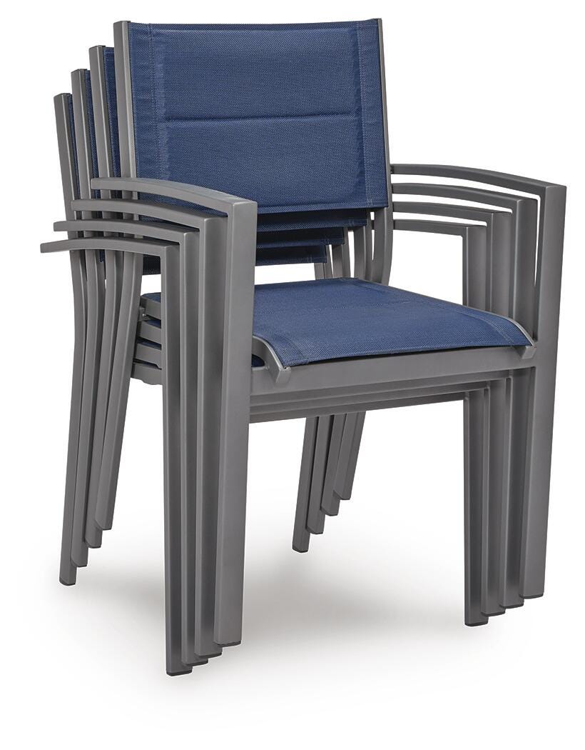 Rocky Creek Outdoor Sling Arm Chair (Set of 4) - image 3
