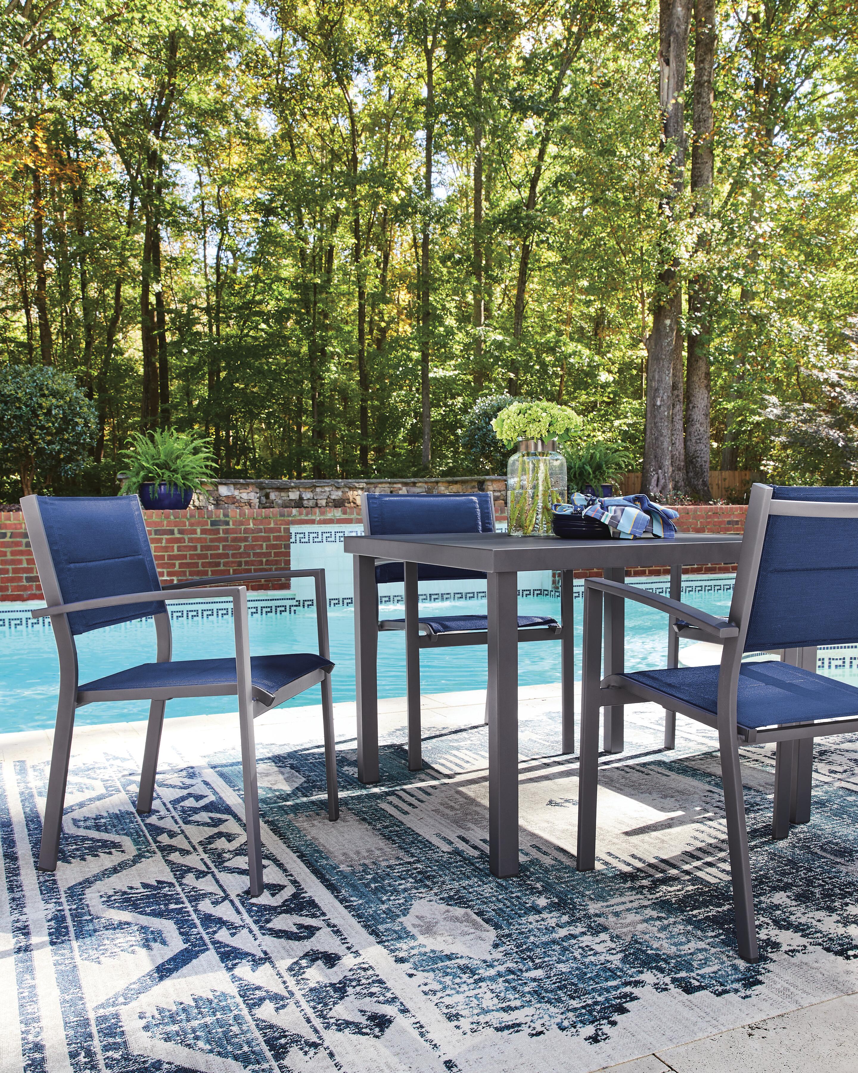 Point Bonita Outdoor Dining Table and 4 Chairs, , large
