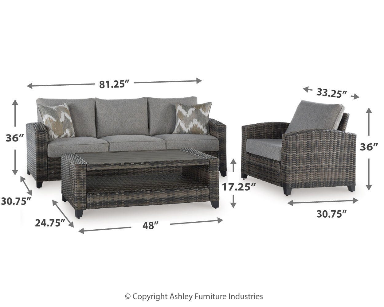 Oasis Court Dimensions