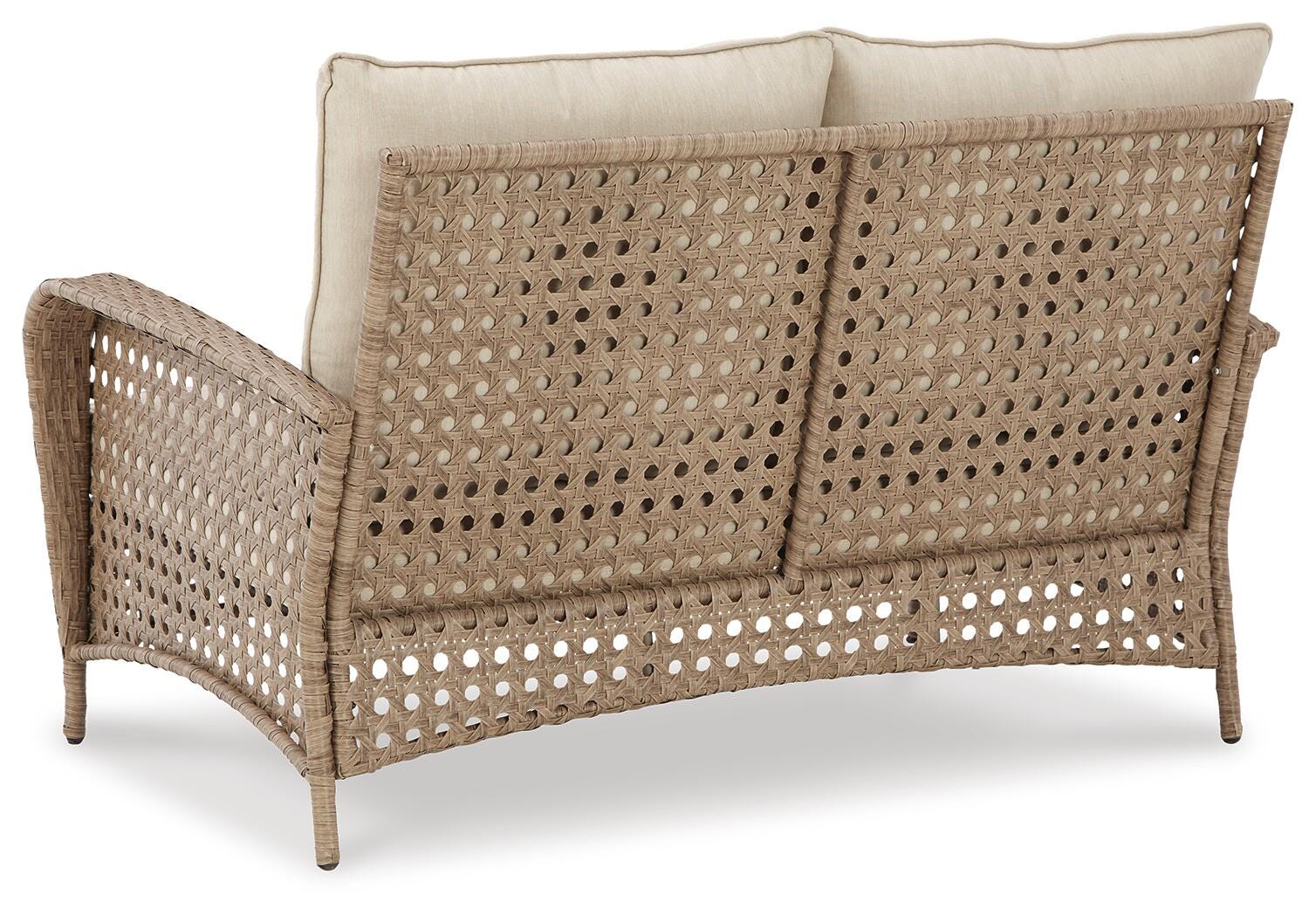 Braylee Outdoor Loveseat with Table (Set of 2) - image 9