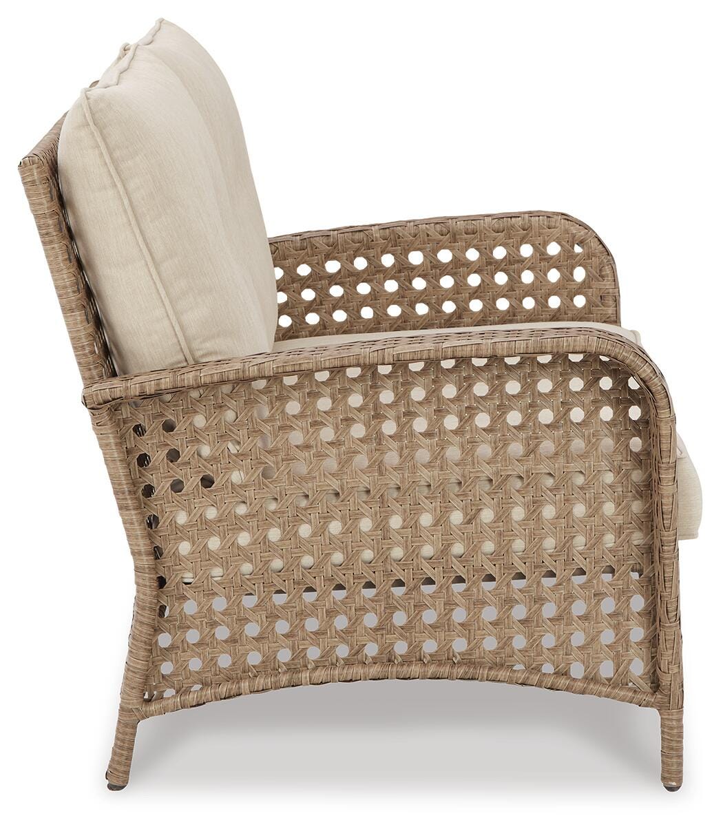 Braylee Outdoor Loveseat with Table (Set of 2) - image 7