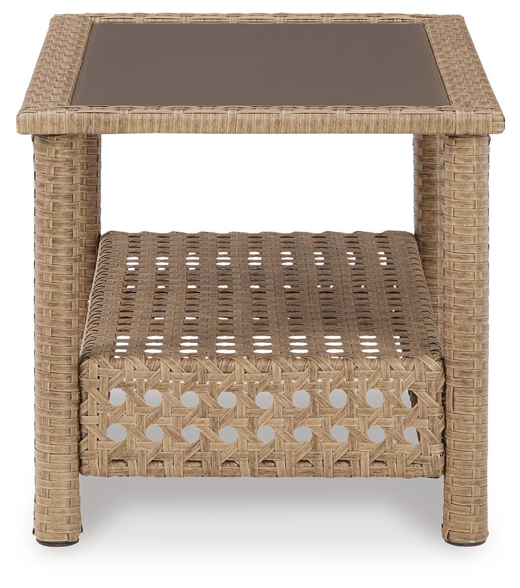Braylee Outdoor Loveseat with Table (Set of 2) - image 8