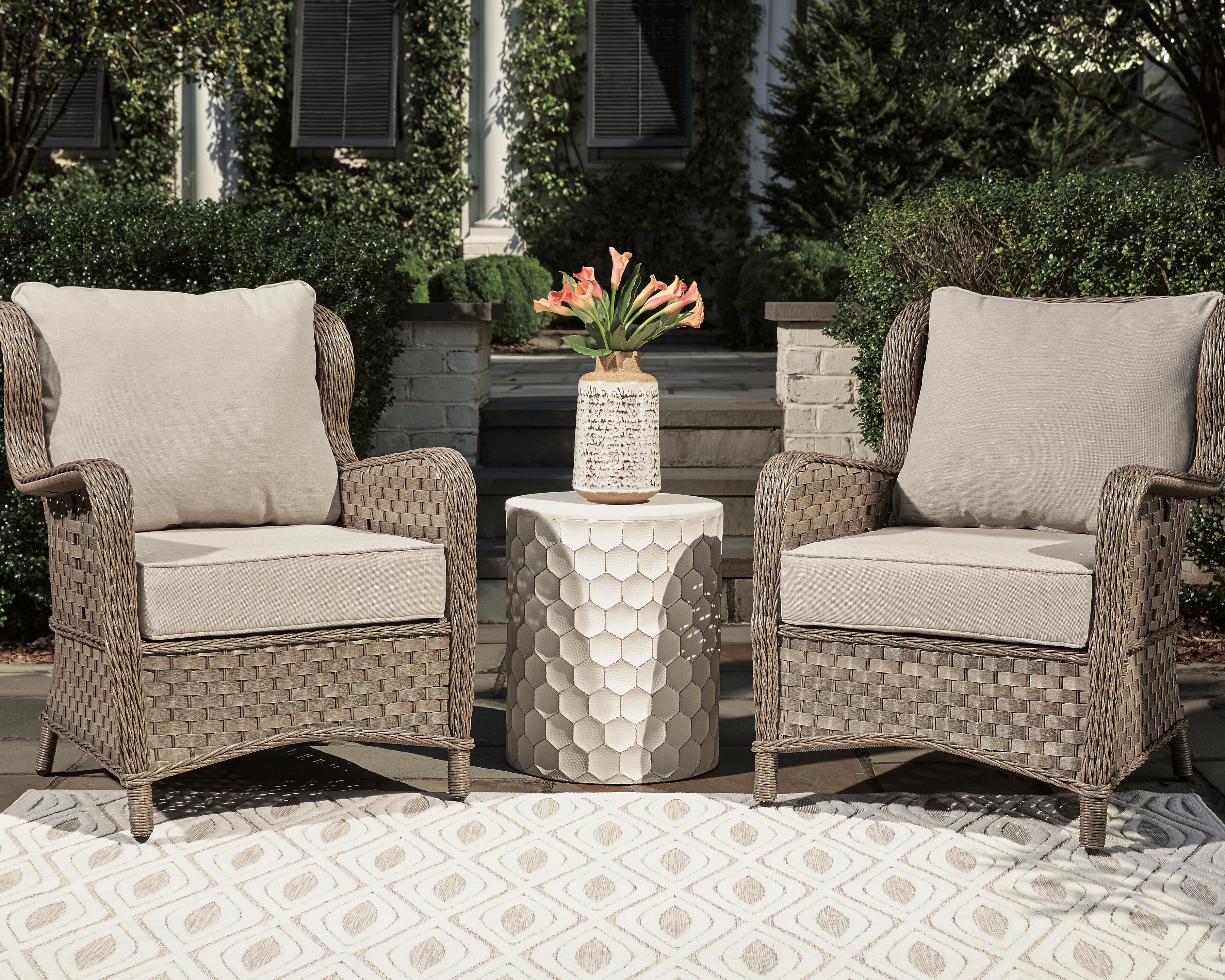 Clear Ridge Lounge Chair with Cushion (Set of 2) - image 1