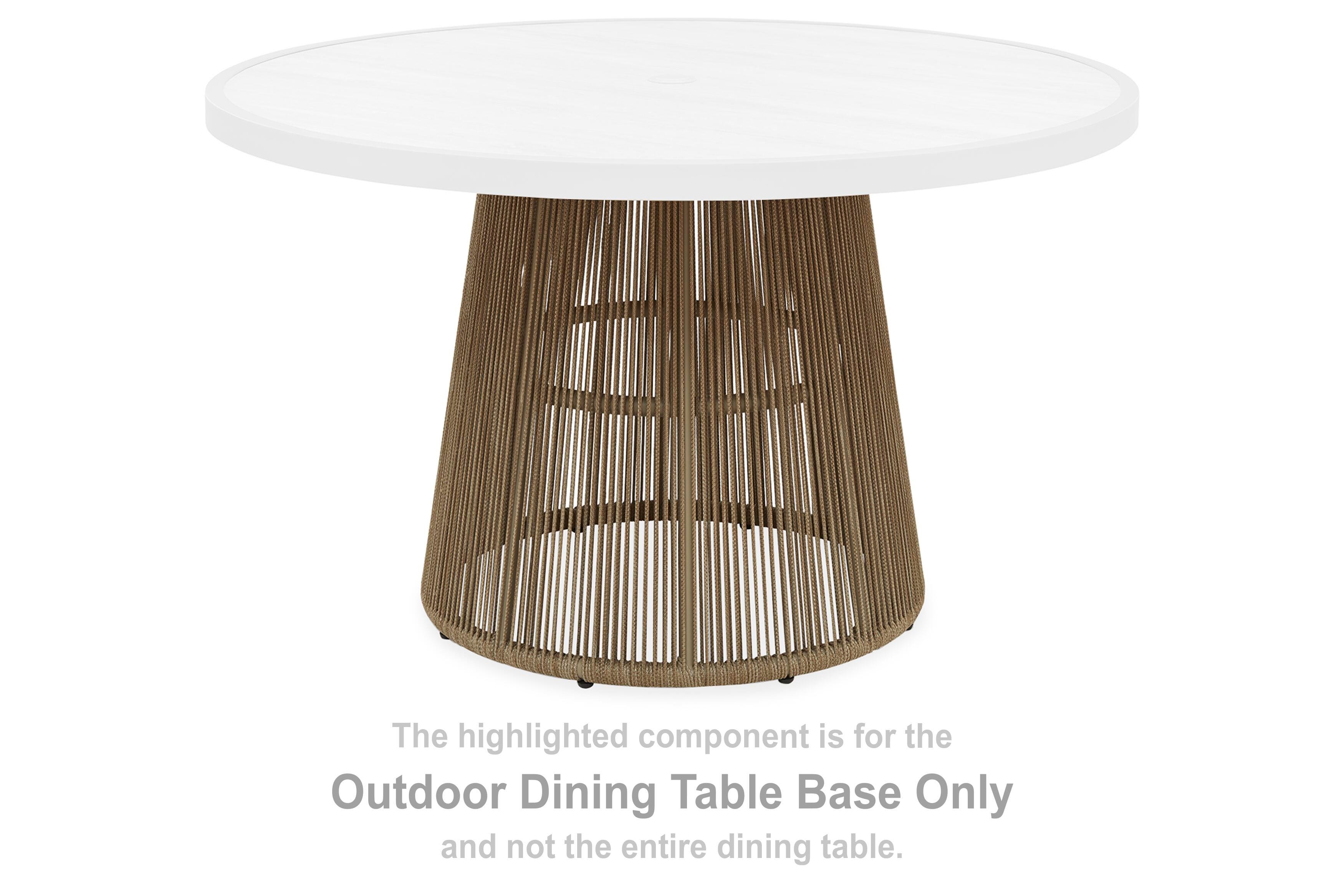 Orchard Beach Outdoor Dining Table Base