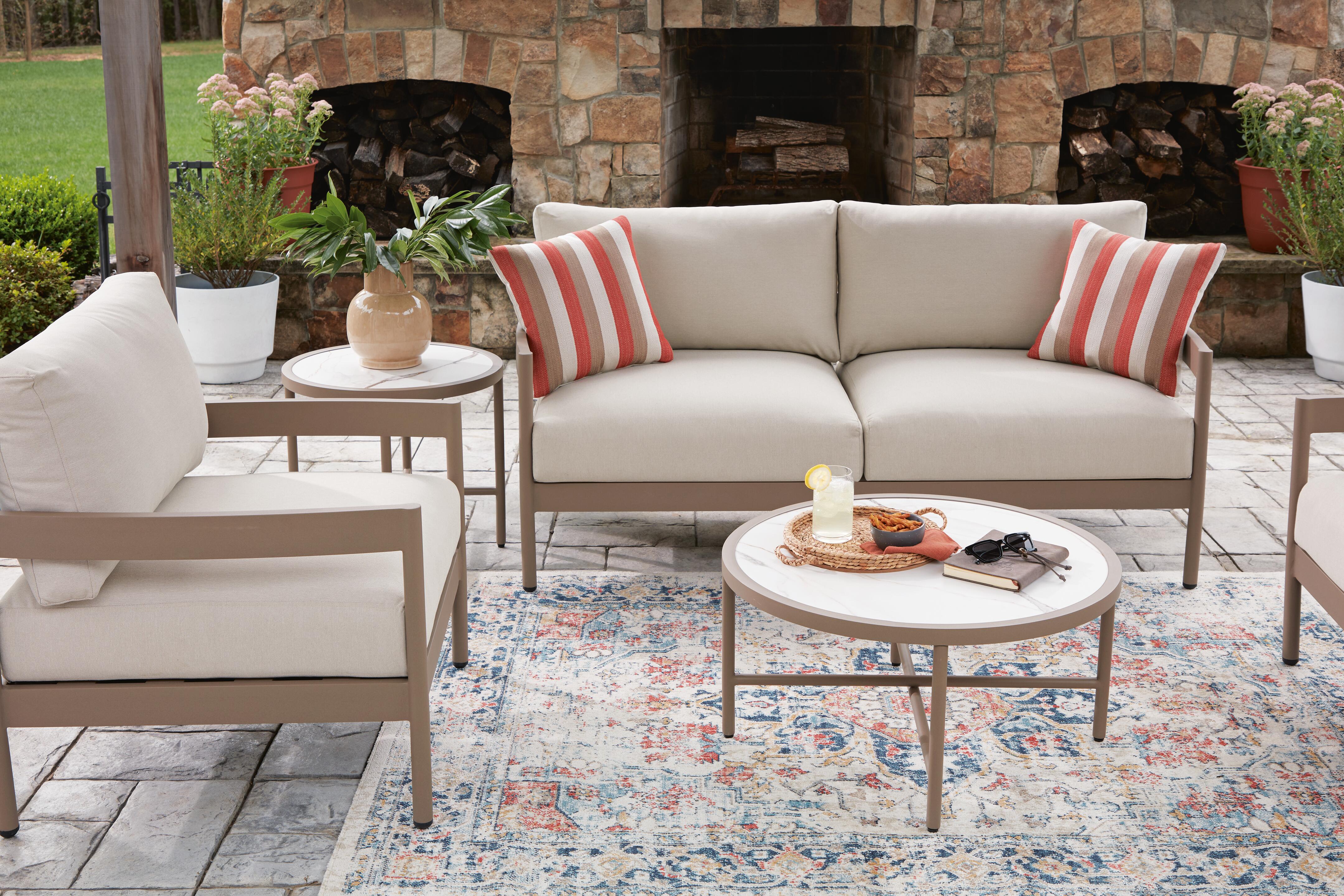 Big Creek Cove 5-Piece Outdoor Conversation Set | Ashley