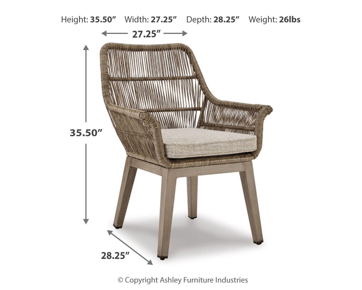 Beach Front Dimensions