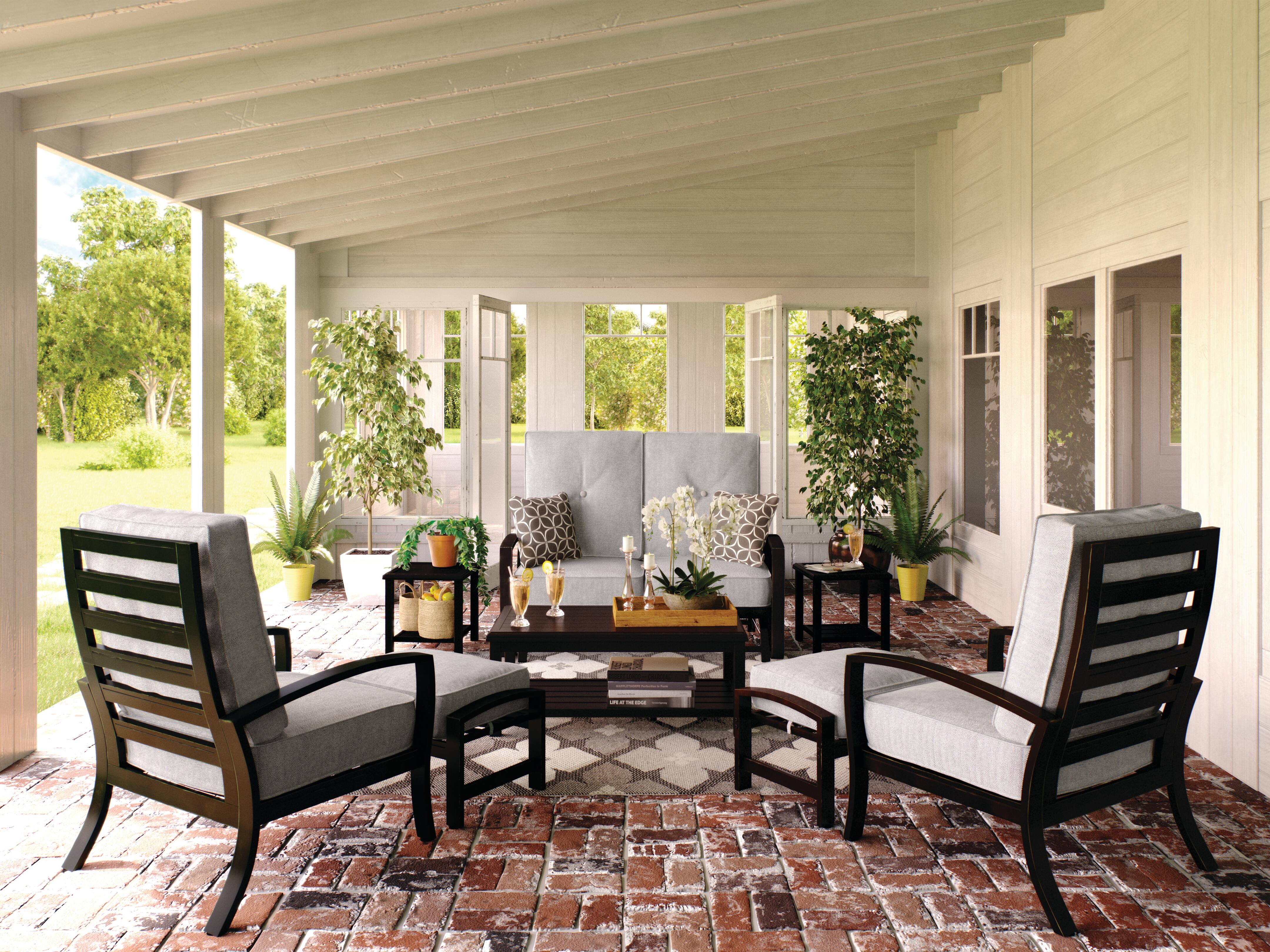 Castle Island Loveseat Glider with Cushion - image 1