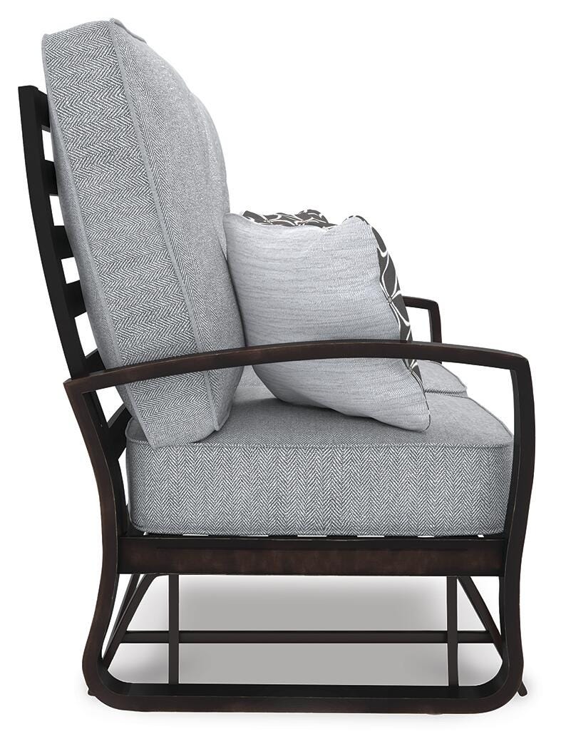 Castle Island Loveseat Glider with Cushion - image 4