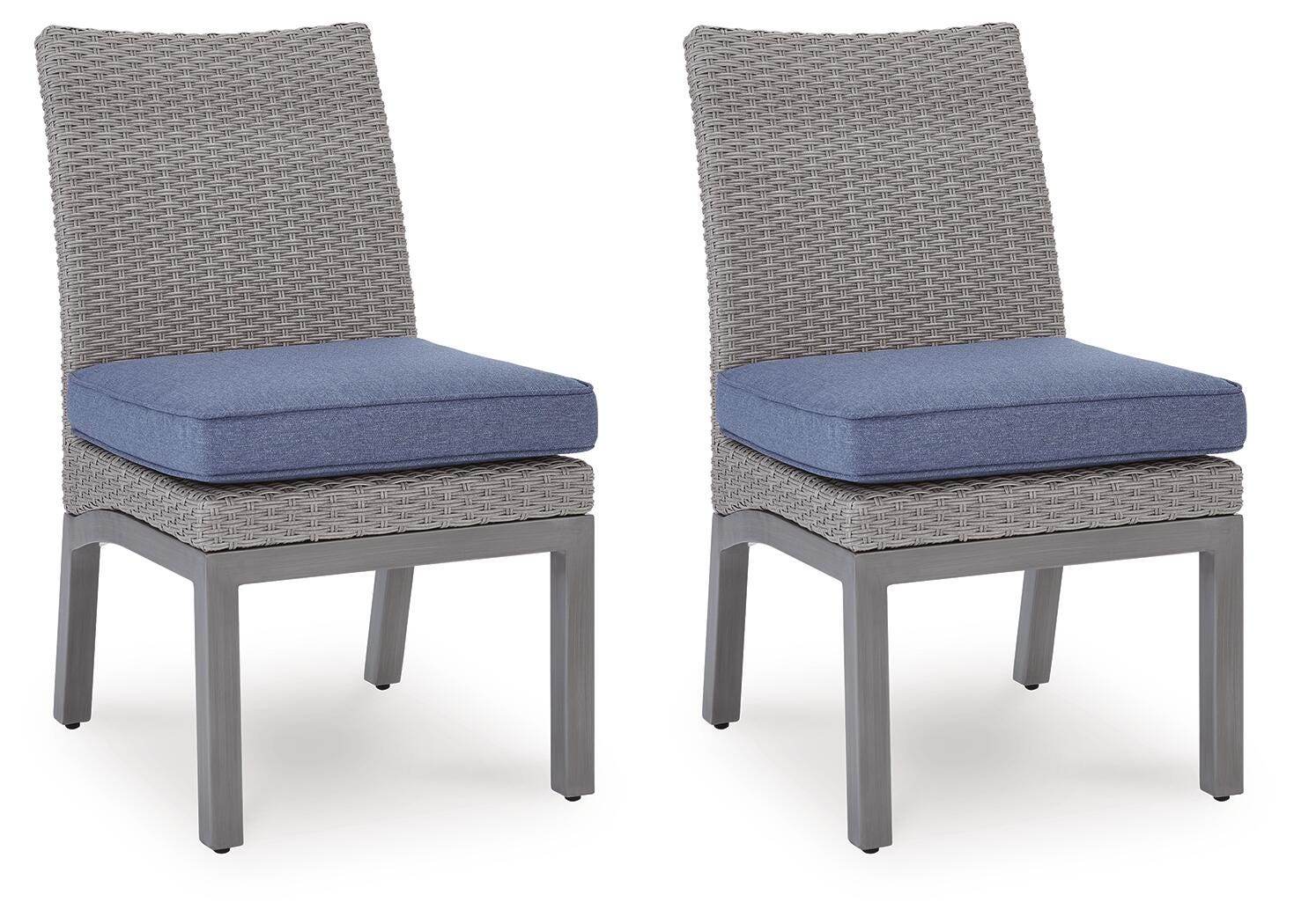 Half Moon Beach Outdoor Side Chair with Cushion (Set of 2) - image 2