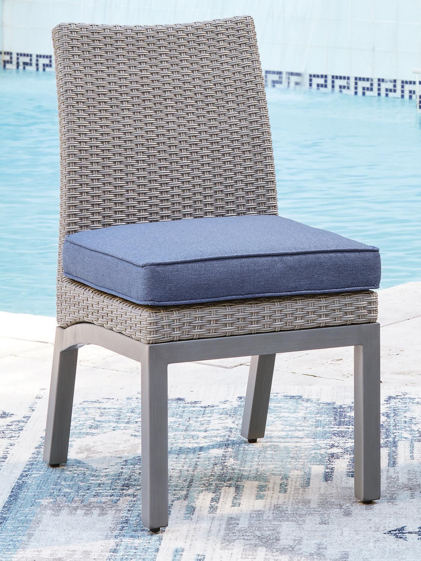 Half Moon Beach Outdoor Side Chair with Cushion (Set of 2) - image 6