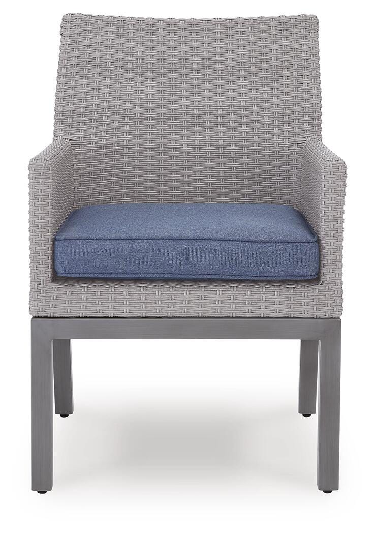 Half Moon Beach Outdoor Arm Chair with Cushion (Set of 2) - image 4
