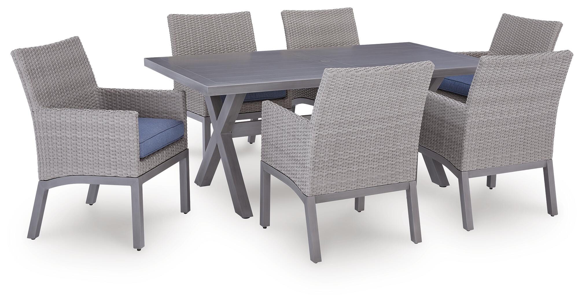 Dillon Beach Outdoor Dining Table and 6 Chairs