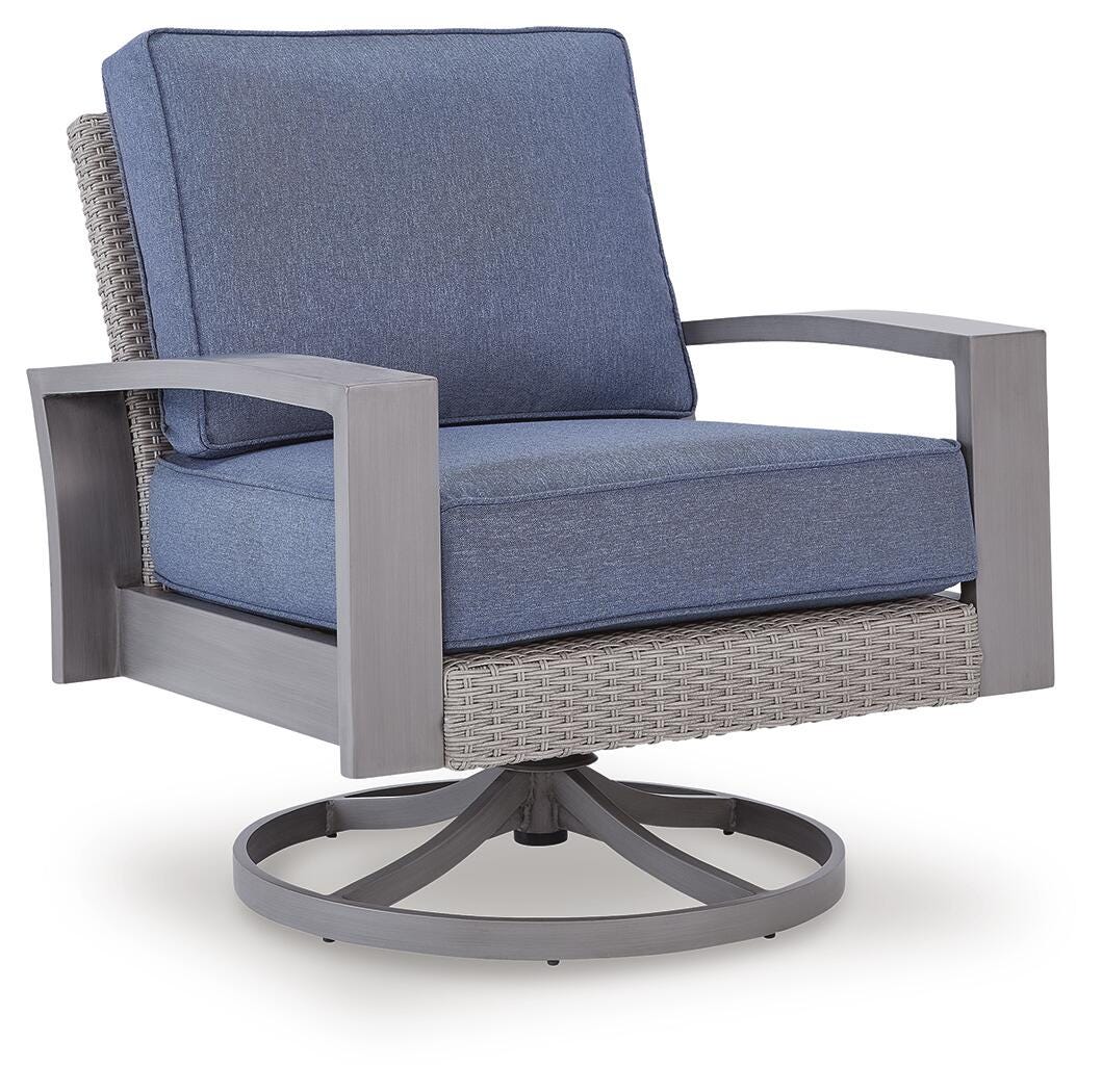 Dillon Beach Outdoor Swivel Lounge Chair with Cushion