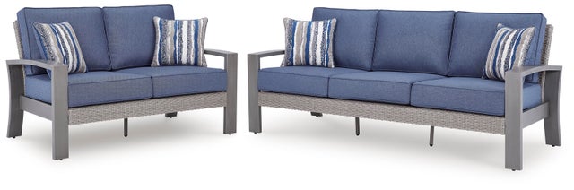 Dillon Beach Outdoor Sofa and Loveseat