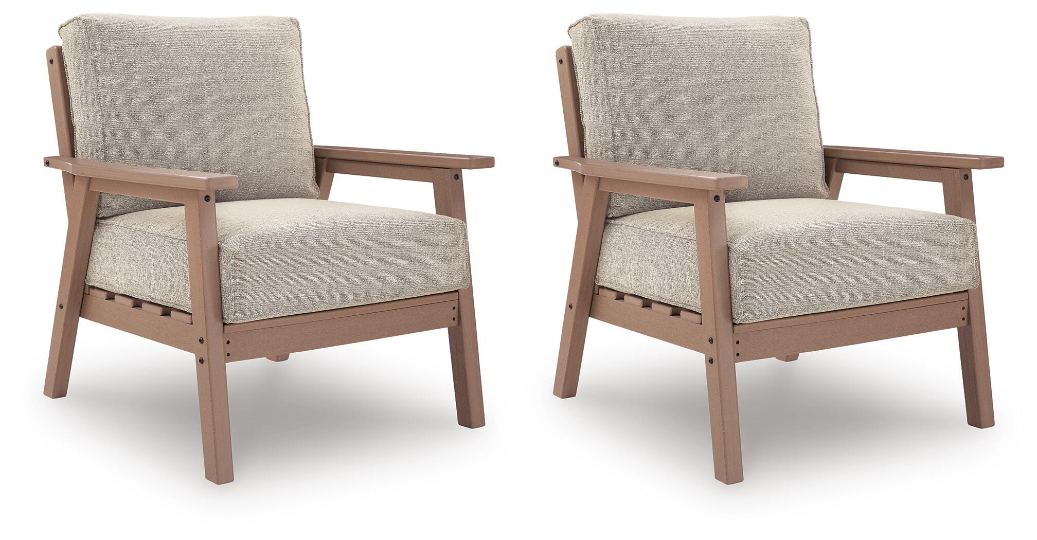Cliffs Beach Outdoor Lounge Chair with Cushion (Set of 2) - image 2