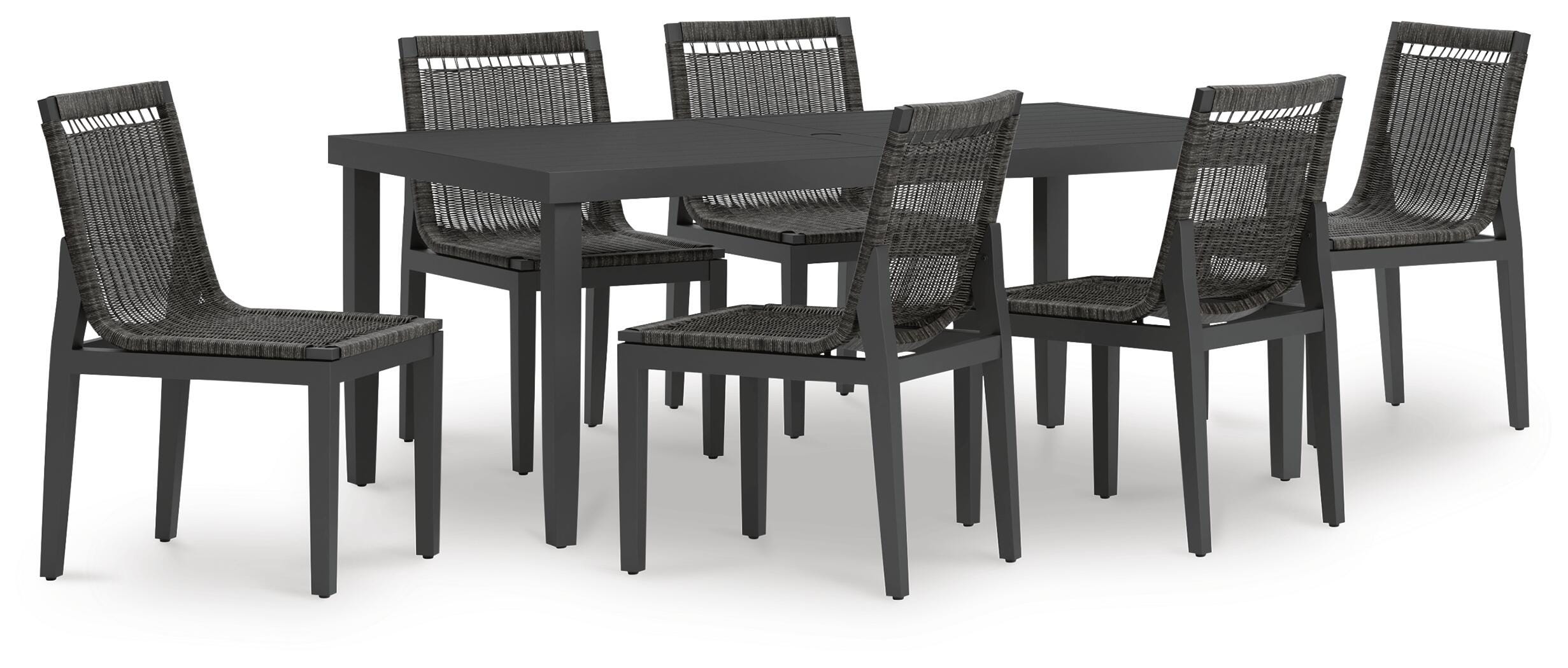 Maroska Outdoor Dining Table and 6 Chairs