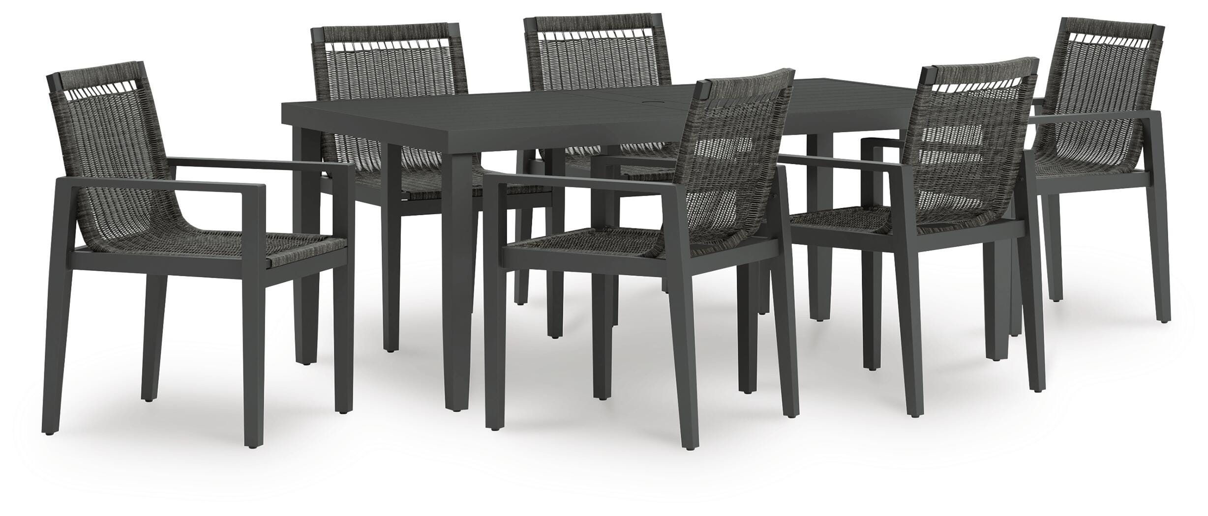 Maroska Outdoor Dining Table and 6 Chairs