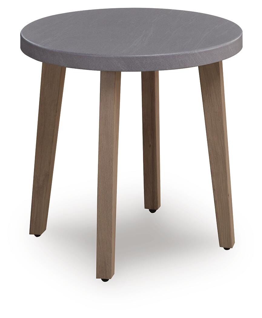 Francis Beach Outdoor End Table, , large