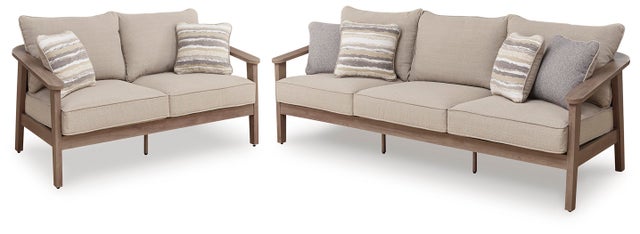 Francis Beach Outdoor Sofa and Loveseat