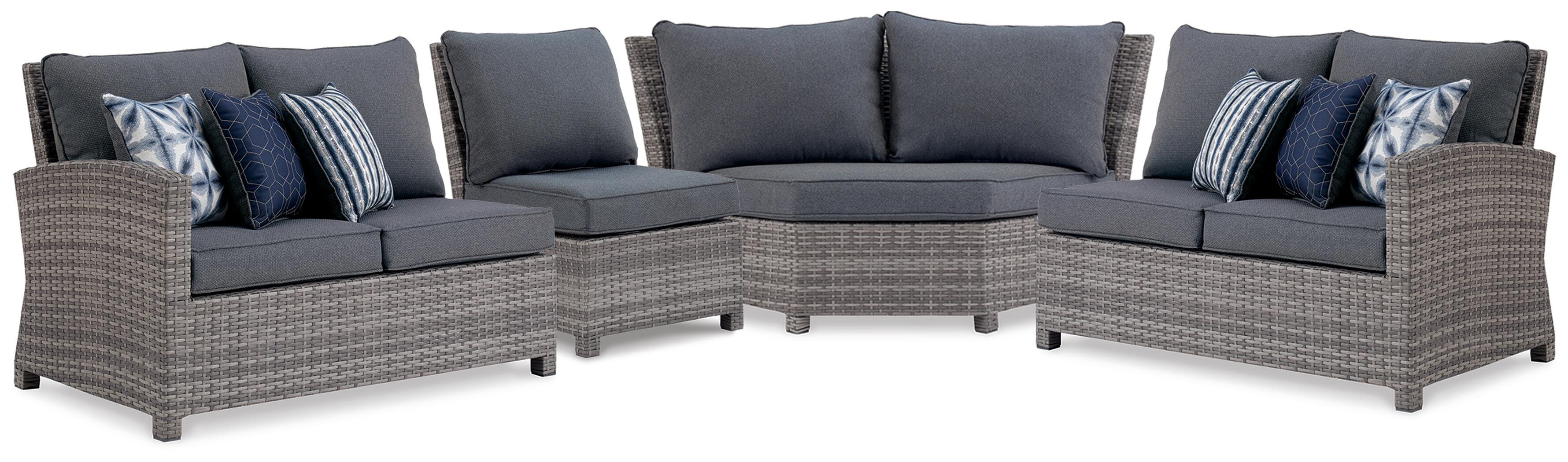 Salem Beach 4-Piece Outdoor Sectional - image 1