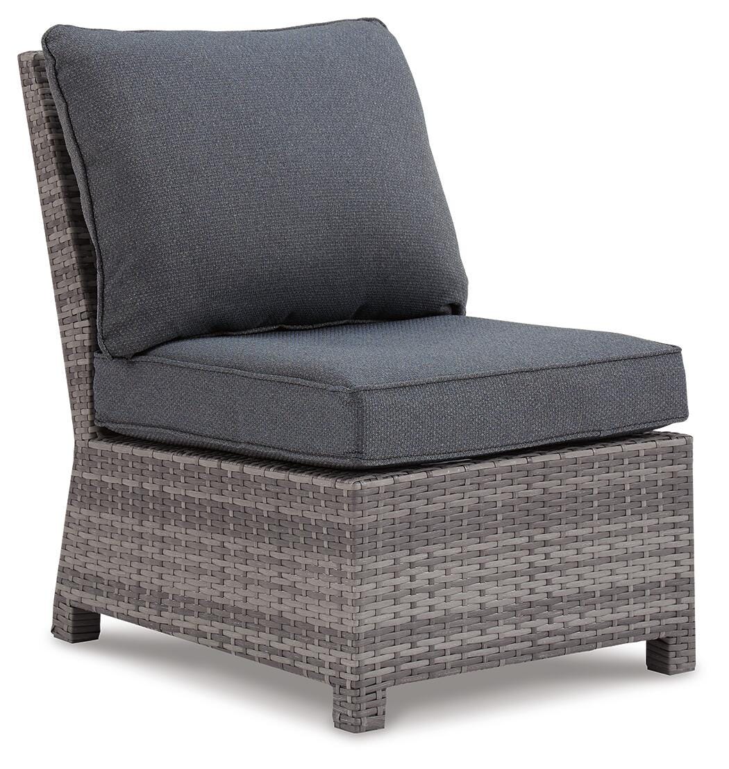 Salem Beach Armless Chair with Cushion - image 2
