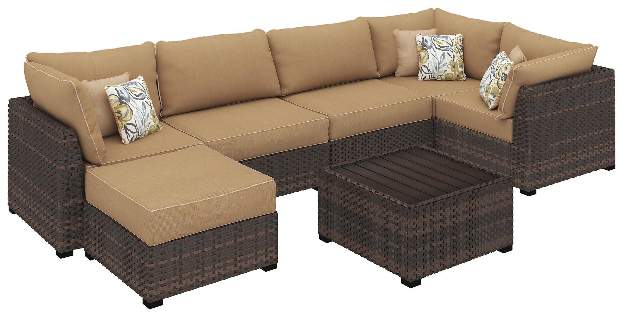 Spring Ridge 7-Piece Outdoor Seating Set, , large