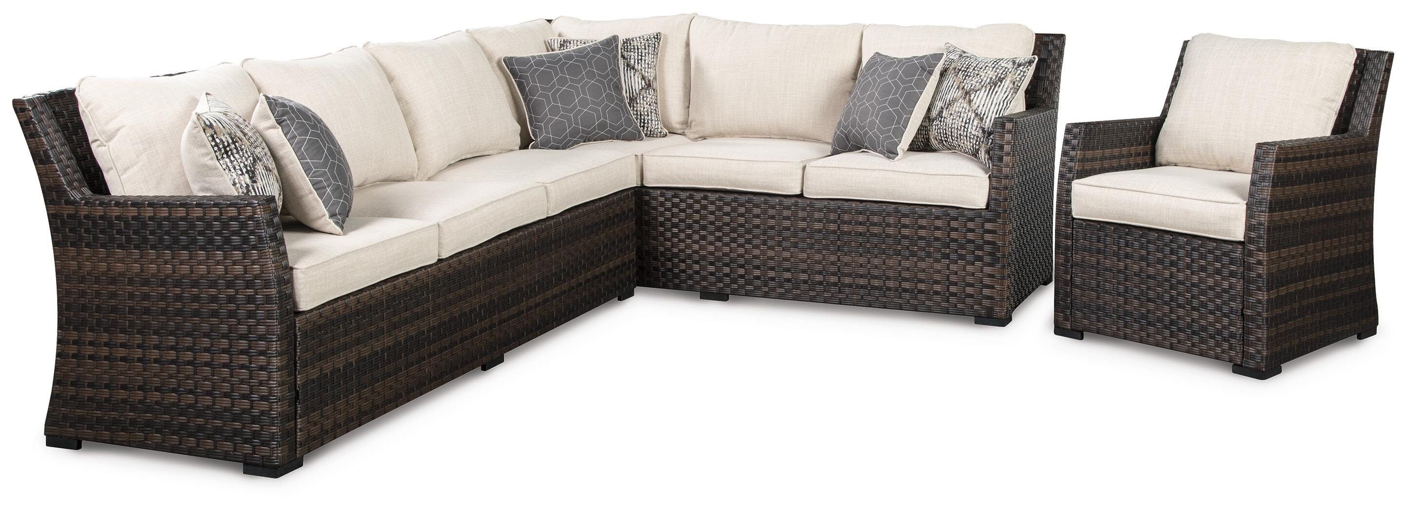 Easy Isle 3-Piece Sofa Sectional/Chair with Cushion - image 2