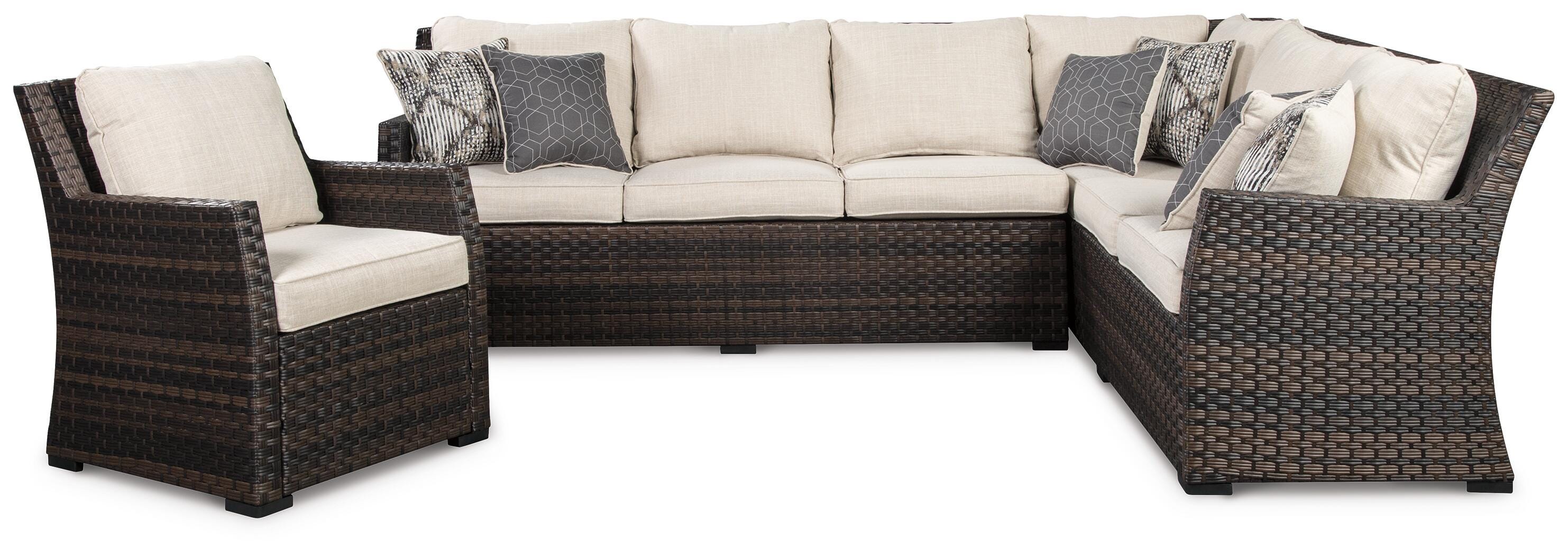 Easy Isle 3-Piece Sofa Sectional/Chair with Cushion - image 6