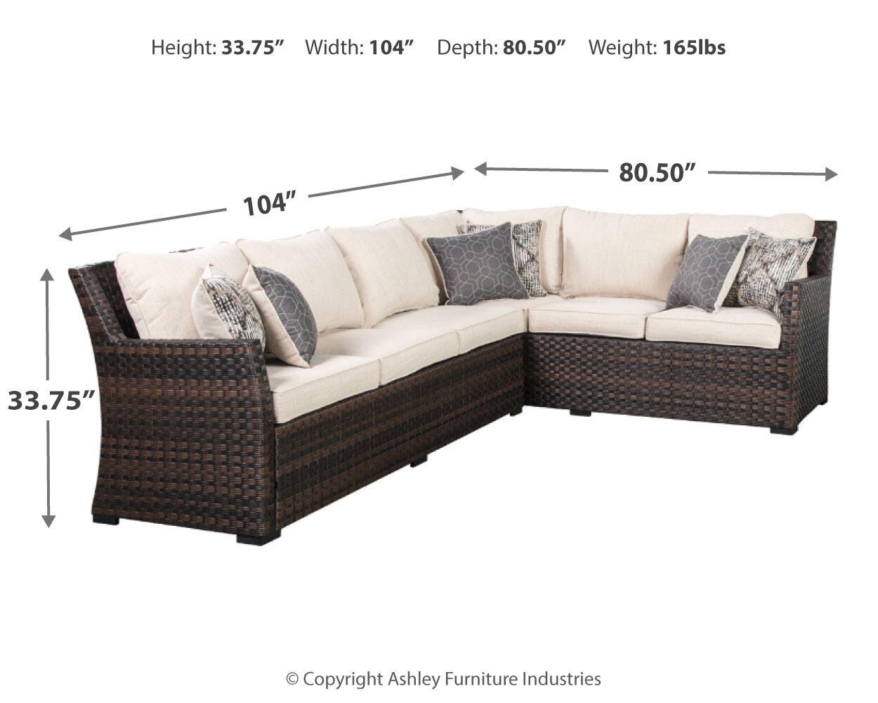 Easy Isle Sofa Sectional and 2 Lounge Chairs - image 10