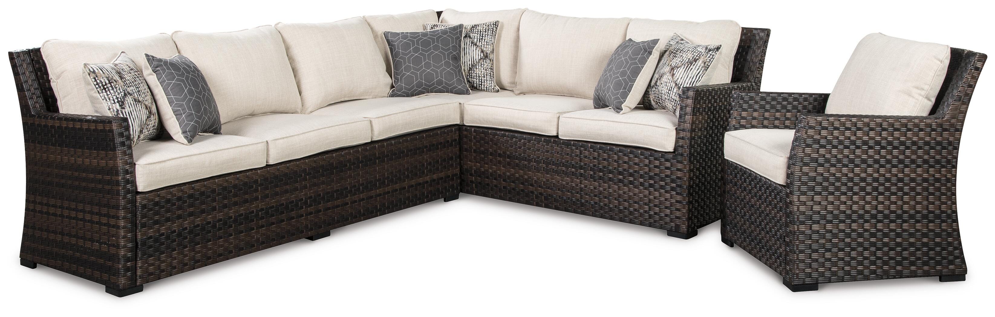 Easy Isle 3-Piece Sofa Sectional/Chair with Cushion - image 3