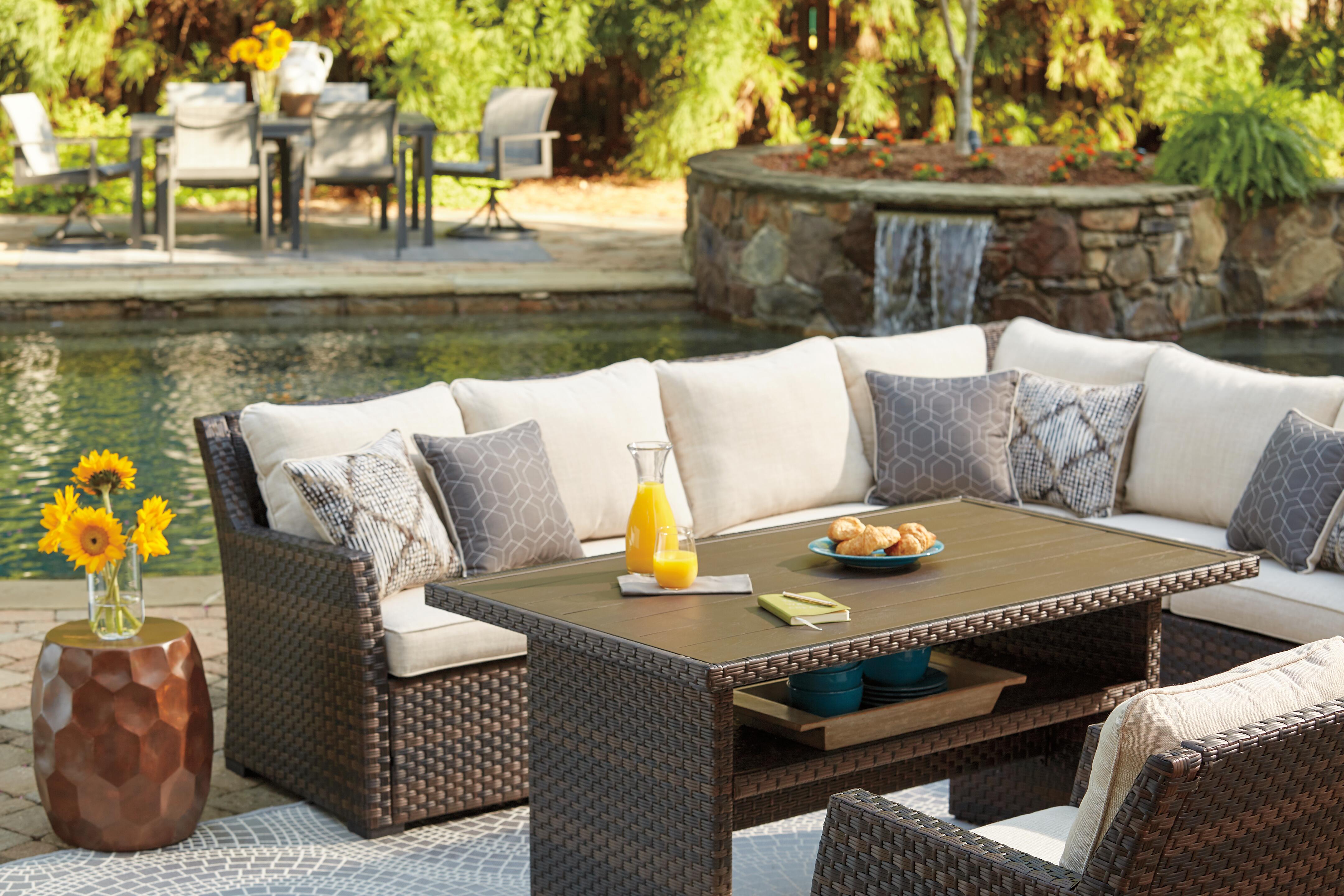 Easy Isle 3-Piece Sofa Sectional/Chair with Cushion - image 8