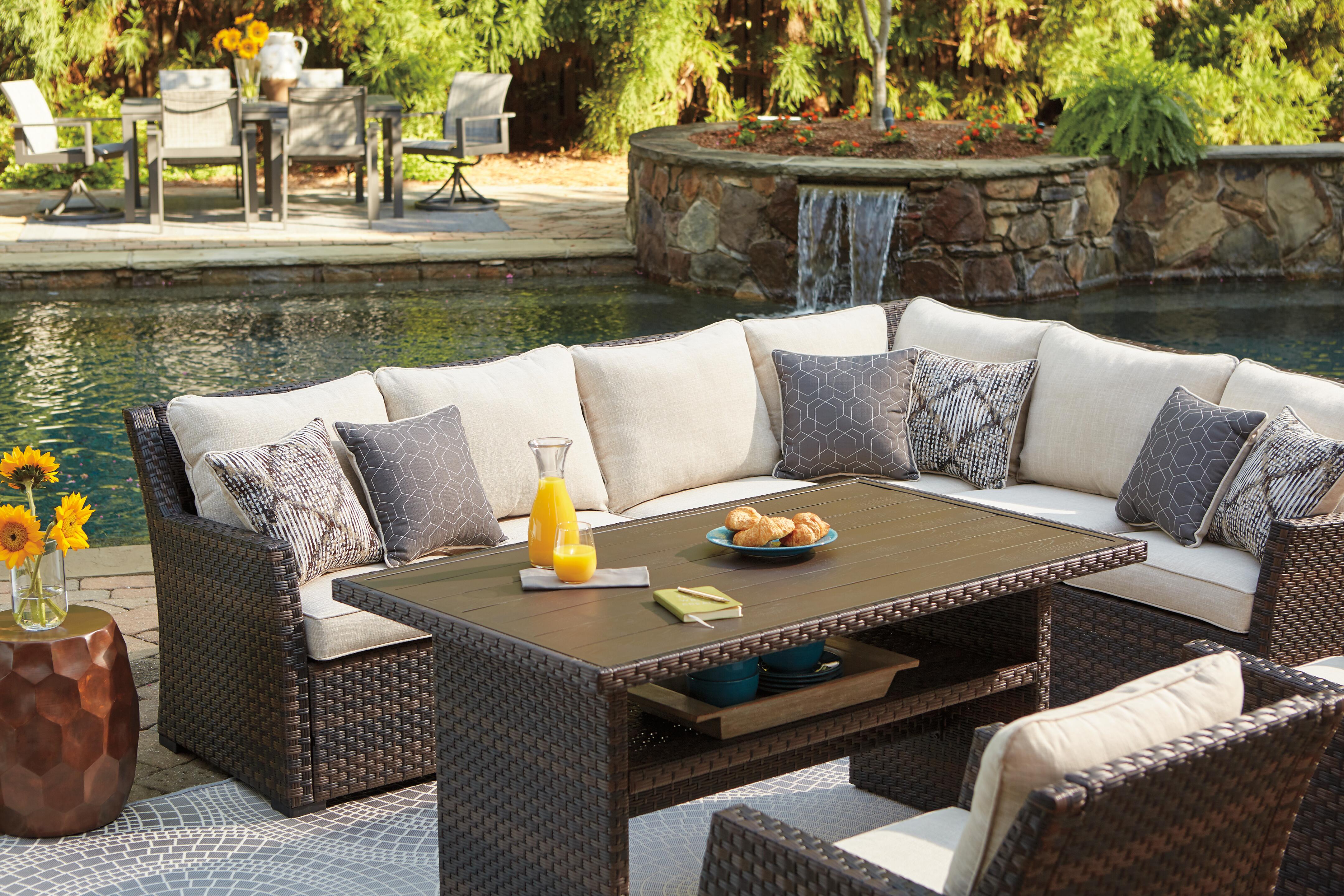Easy Isle 3-Piece Sofa Sectional/Chair with Cushion - image 9