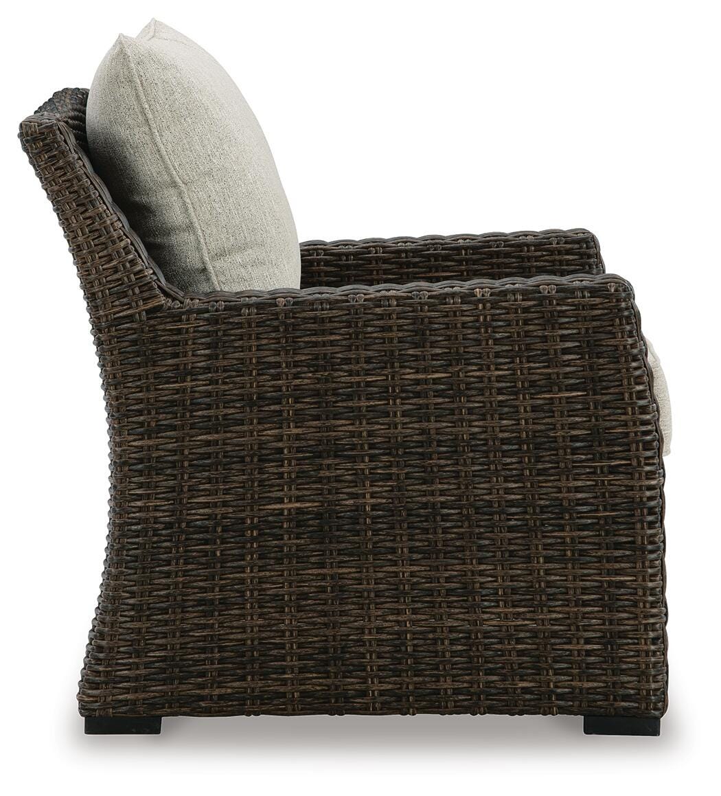 Brook Ranch Outdoor Lounge Chair with Cushion - image 4