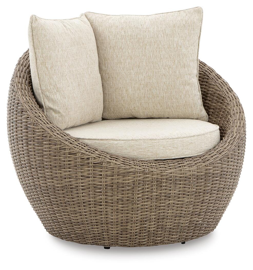 Danson Swivel Lounge with Cushion (Set of 2) - image 3