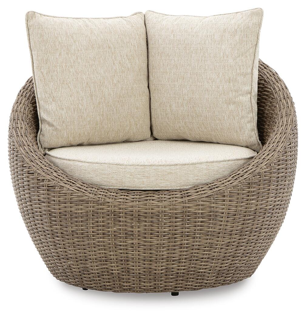 Danson Swivel Lounge with Cushion (Set of 2) - image 4