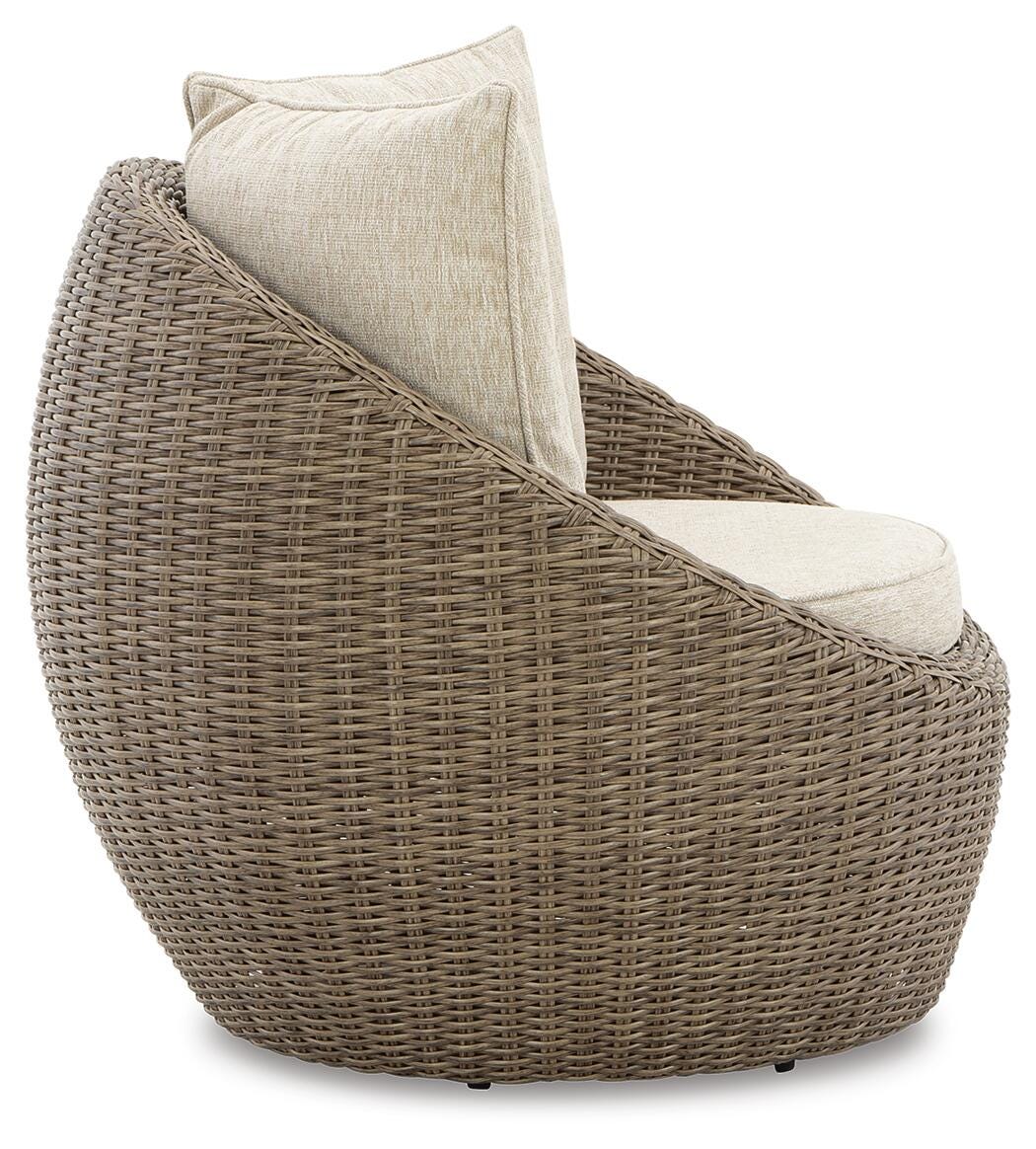 Danson Swivel Lounge with Cushion (Set of 2) - image 5