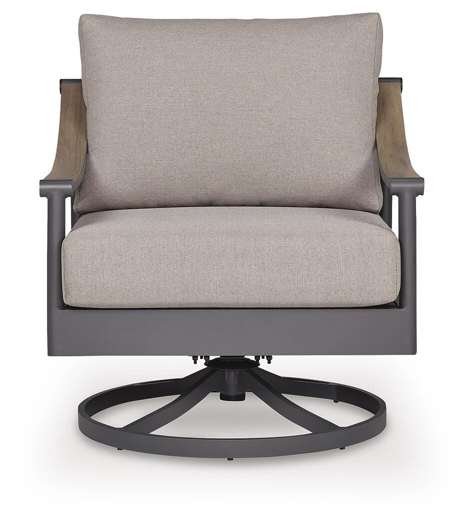 North Island Outdoor Swivel Lounge with Cushion - image 3