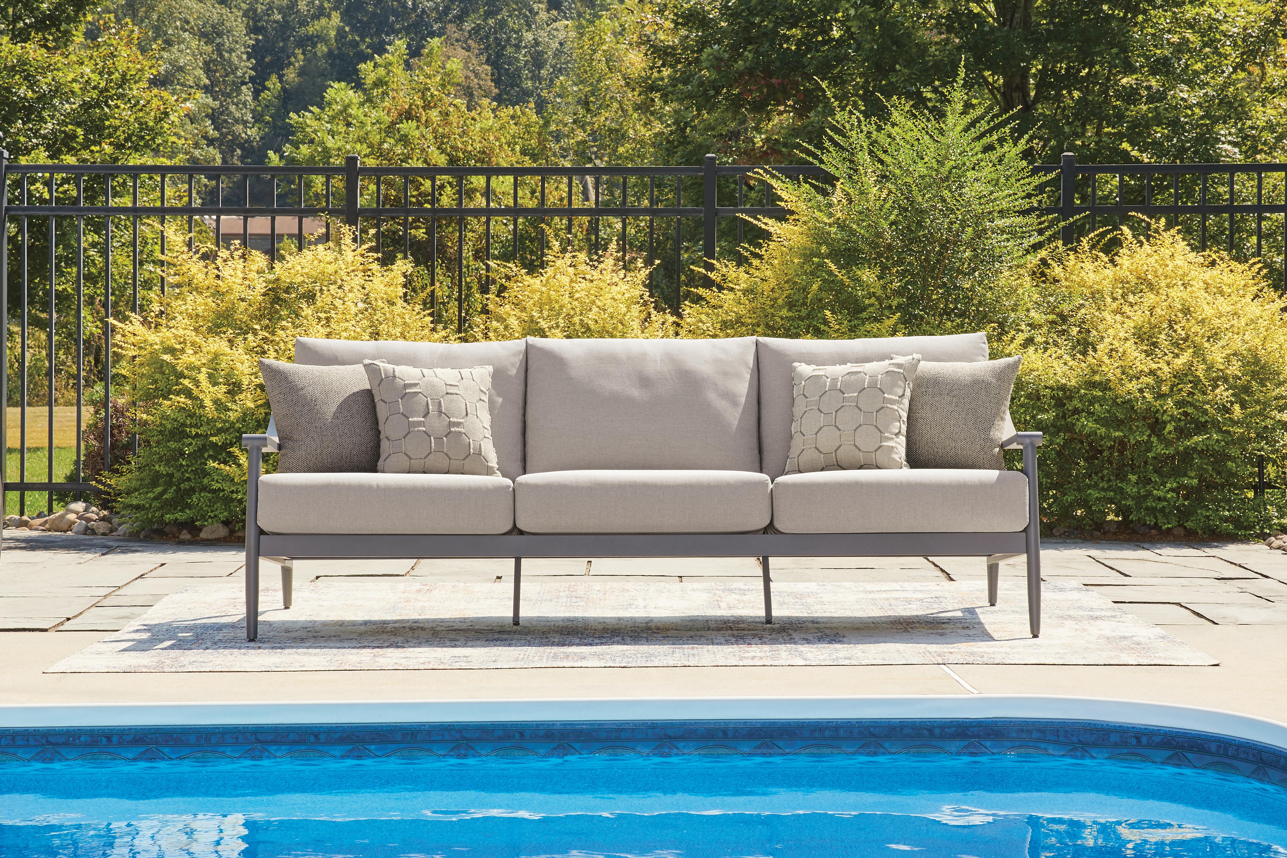 North Island Outdoor Sofa with 2 Lounge Chairs, , large