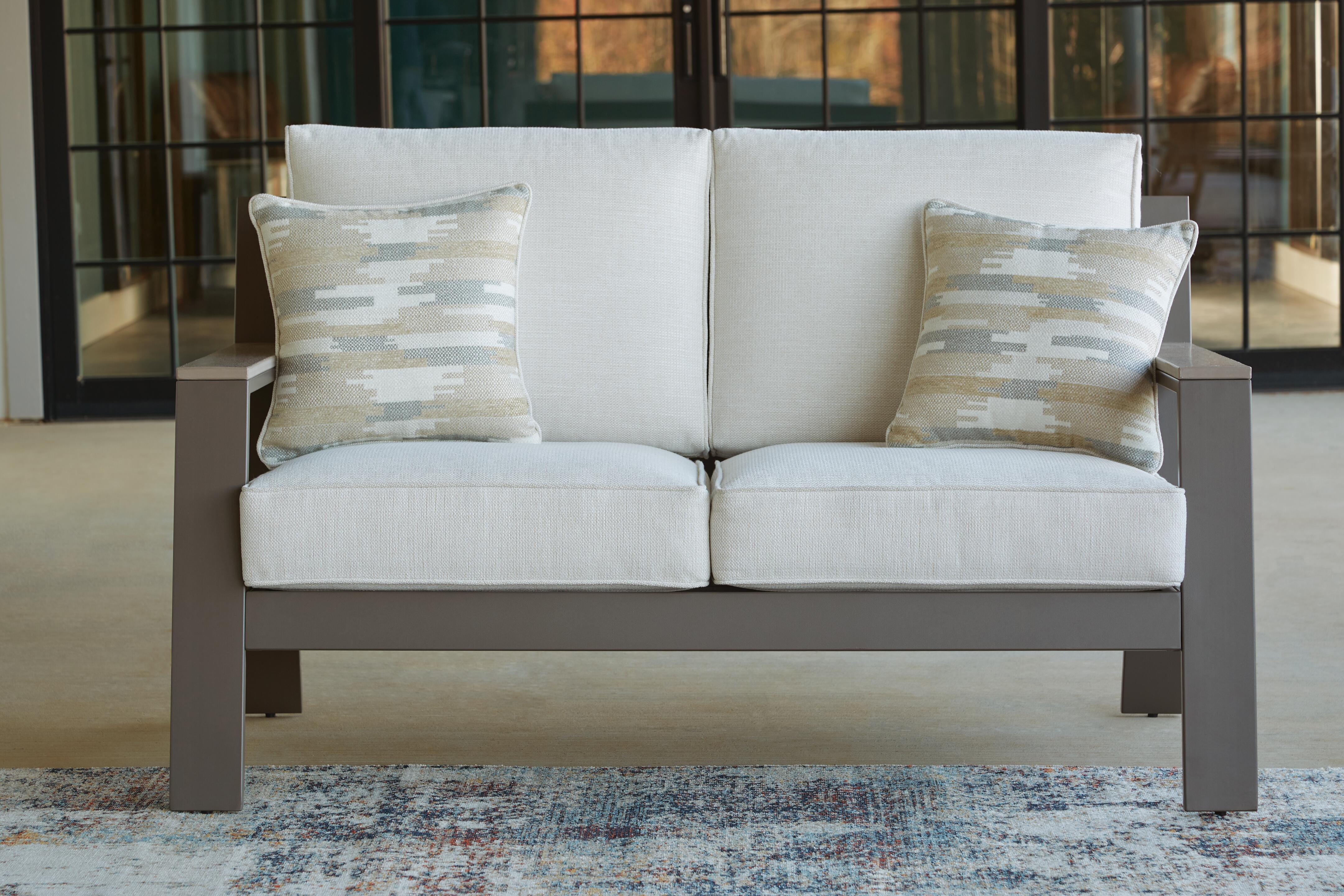 Tropicava Outdoor Loveseat with Cushion, , large