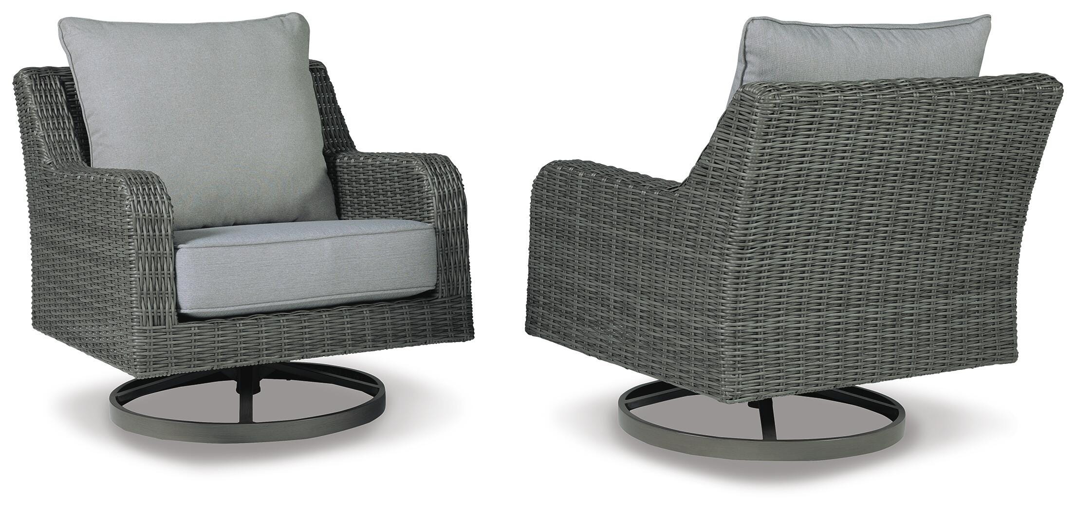 Elite Park Outdoor Swivel Lounge with Cushion - image 3