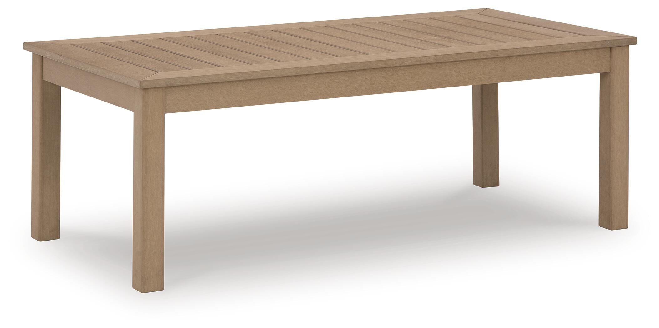 Hallow Creek Outdoor Coffee Table, , large
