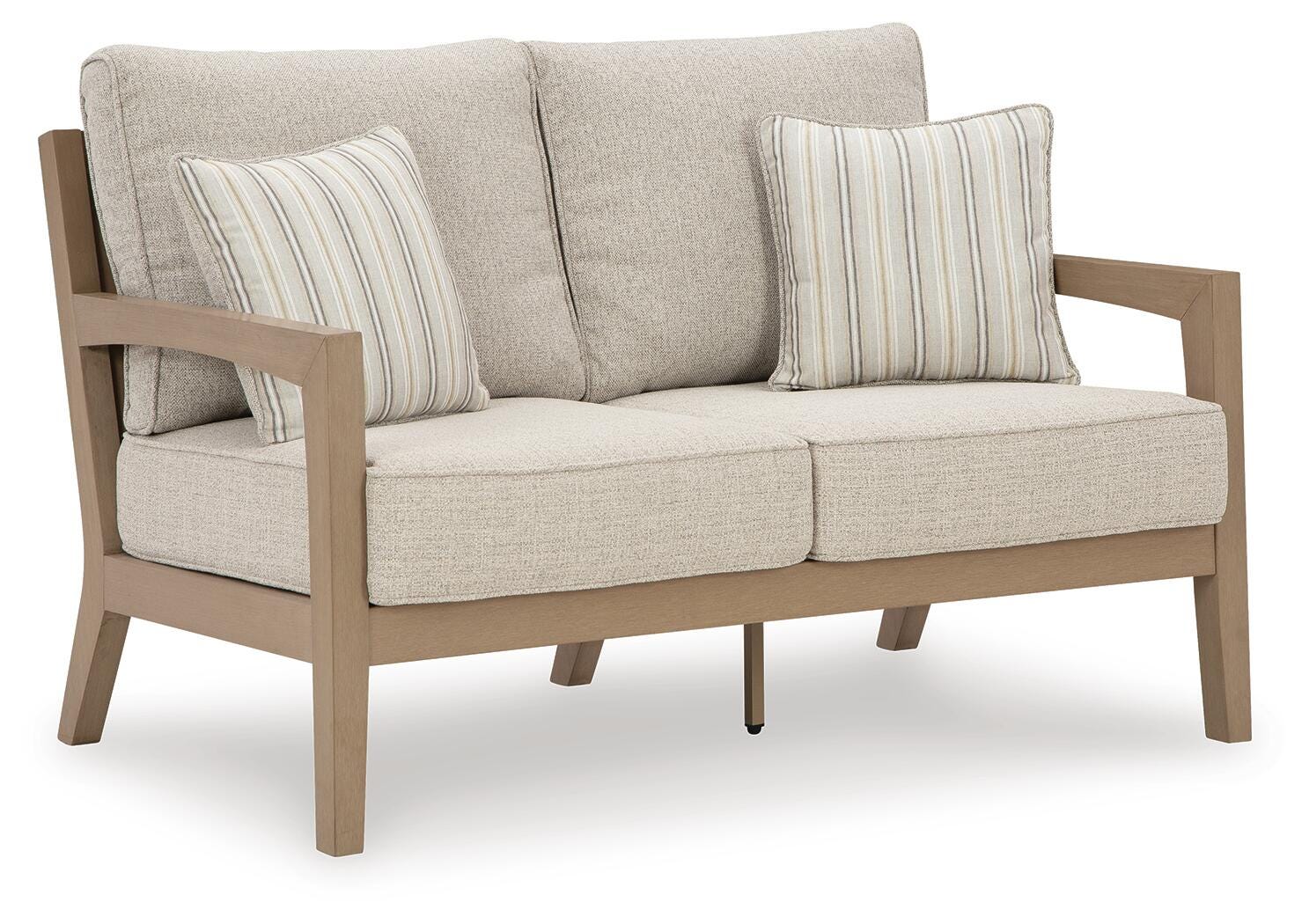 Hallow Creek Outdoor Loveseat with Cushion - image 2