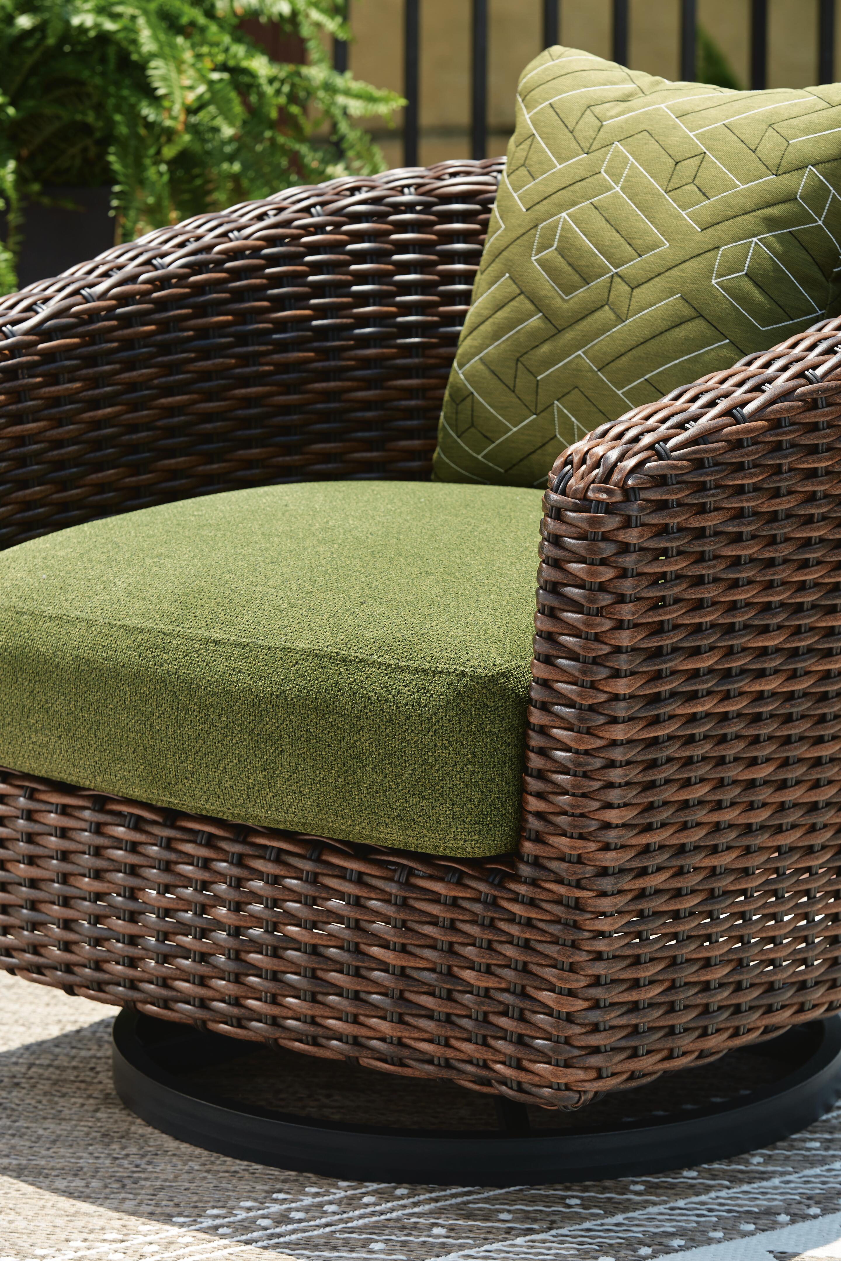 Horizon Hall Outdoor Swivel Lounge Chair with Cushion - image 12