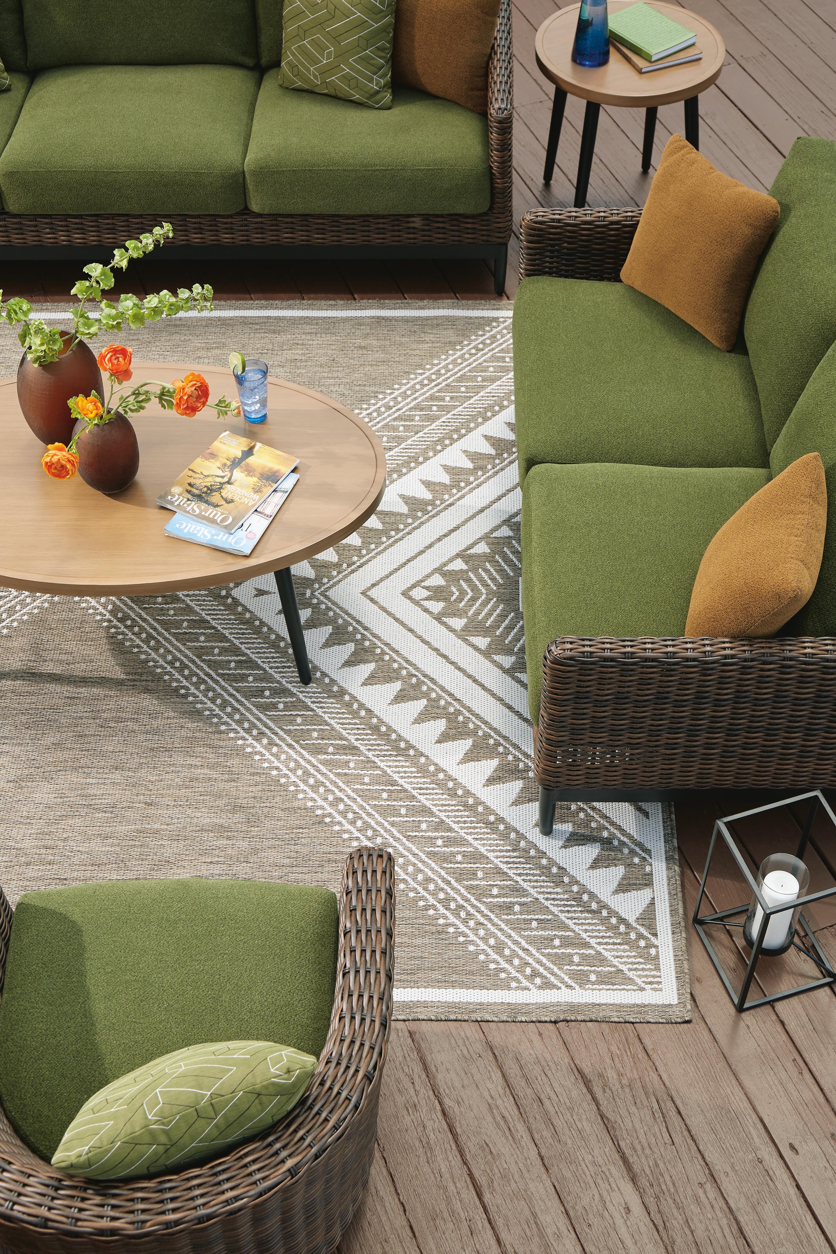 Horizon Hall Outdoor Swivel Lounge Chair with Cushion - image 9